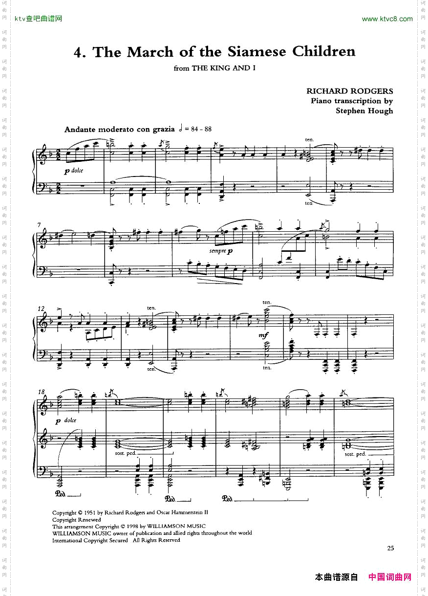 Hough4songs