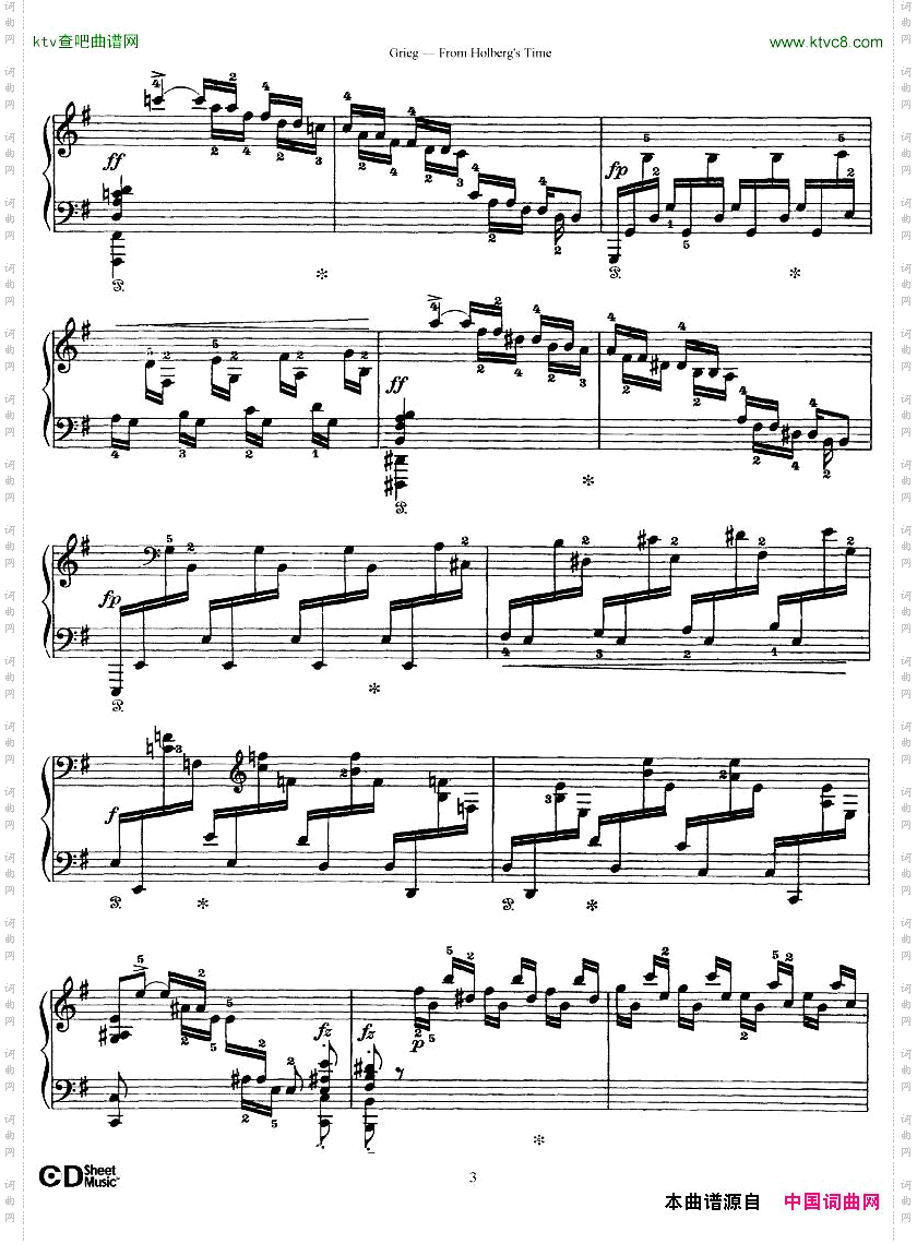 Grieg-FromHolberg’sTime1-5