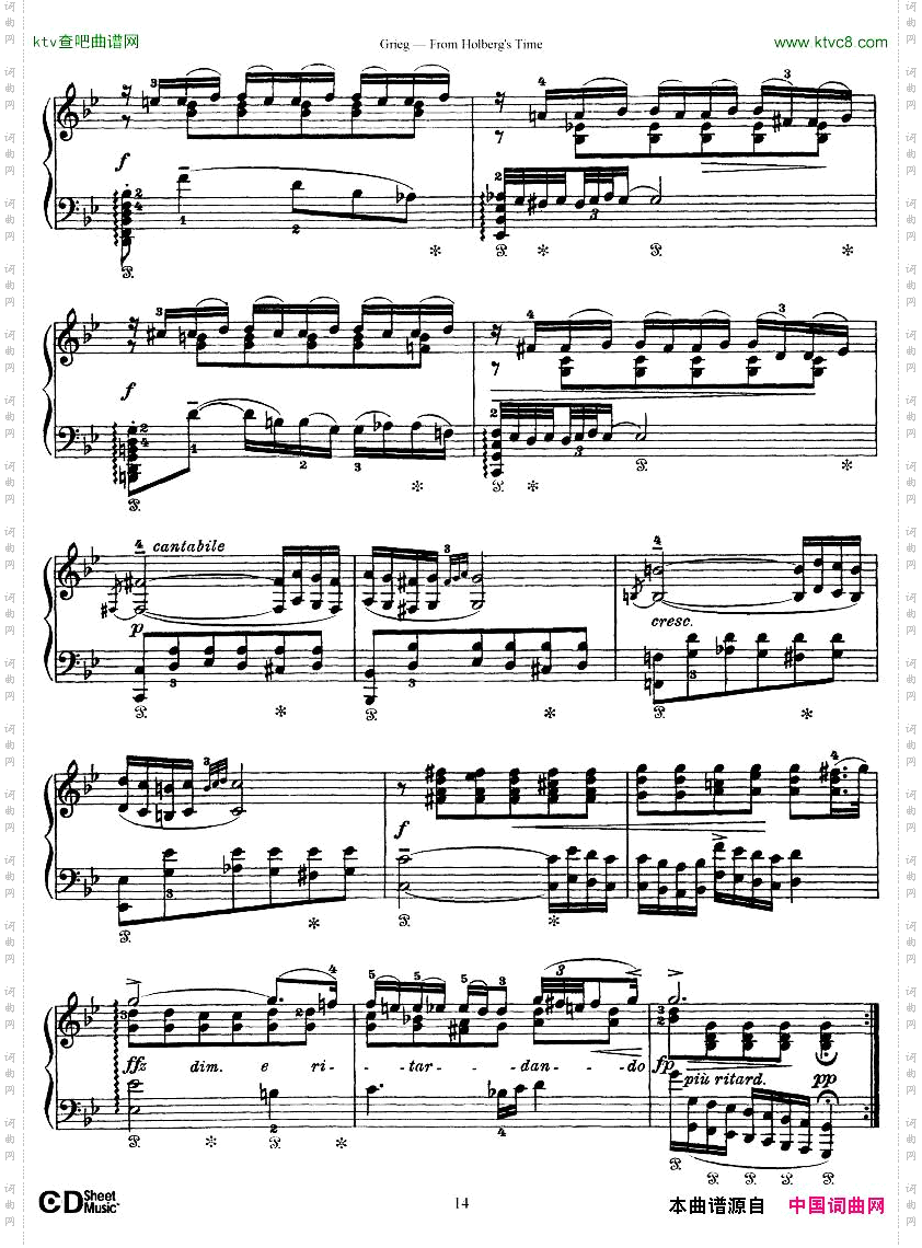 Grieg-FromHolberg’sTime1-5