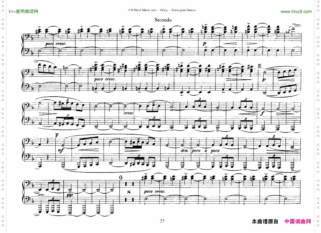 Grieg-NorwegianDanceOp.351-4Duet