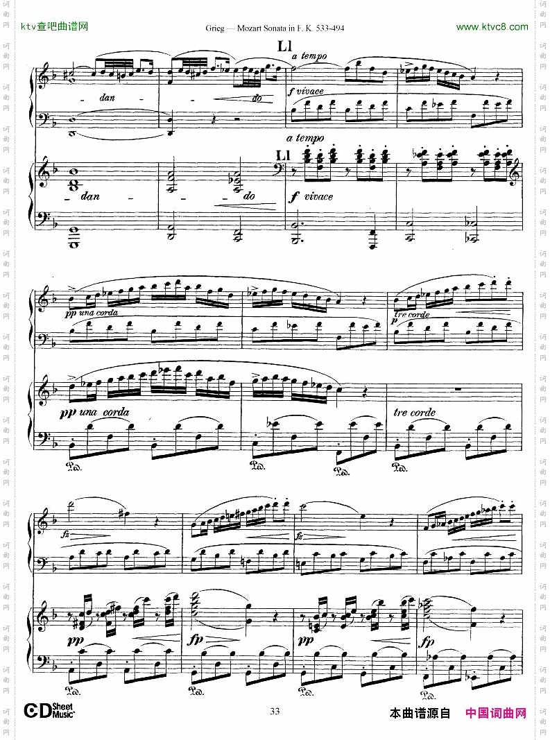 Grieg-SonataK533Mozart2ndPianoGrieg