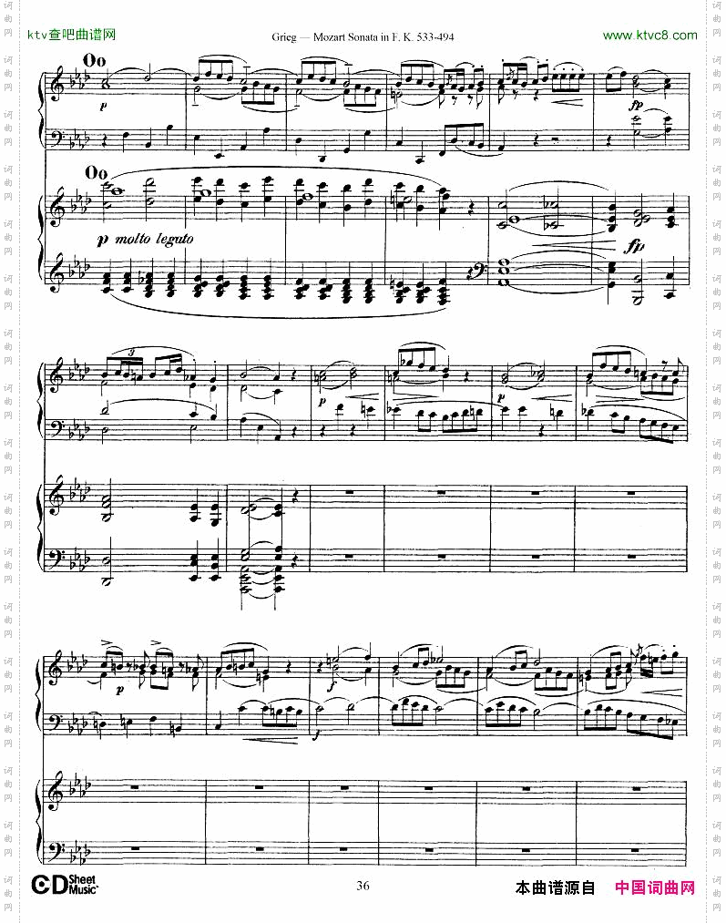 Grieg-SonataK533Mozart2ndPianoGrieg
