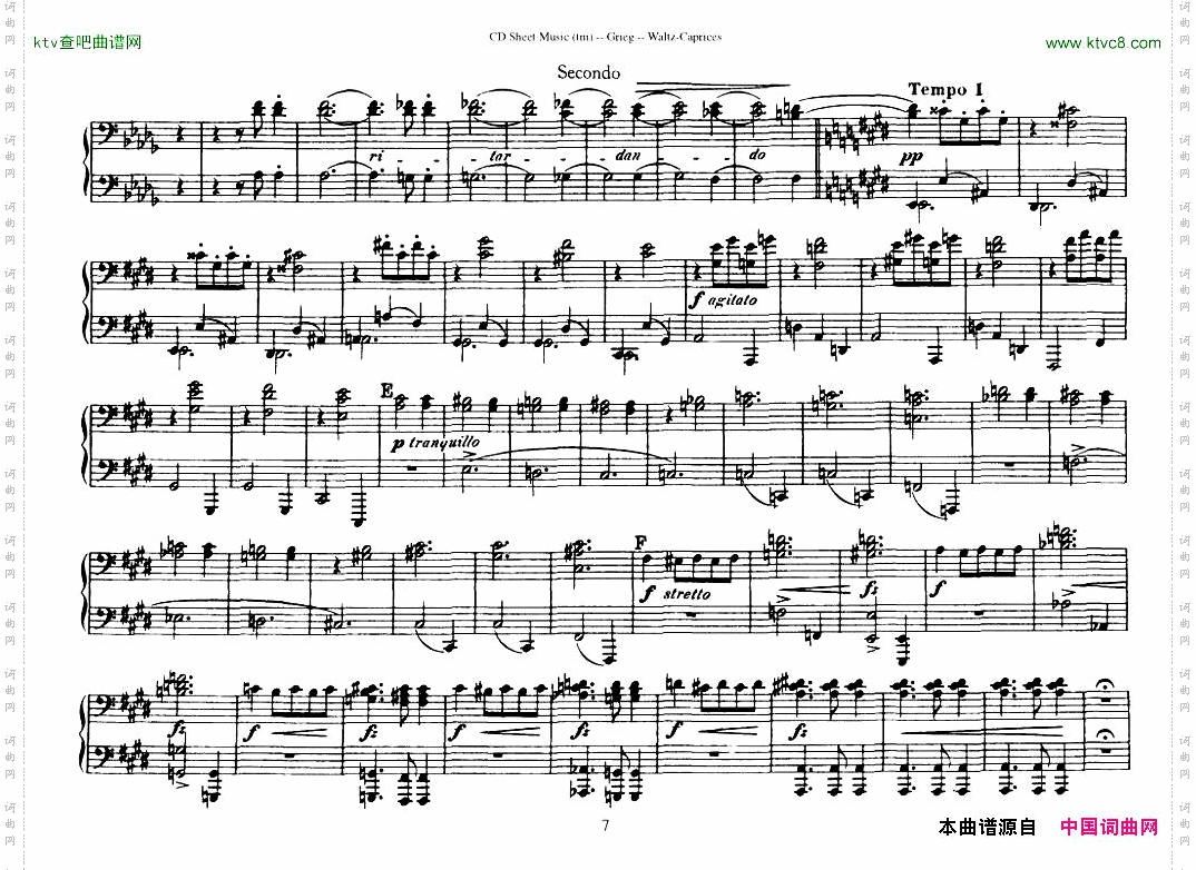 Grieg-WaltzCapriceNo·1_4Hands