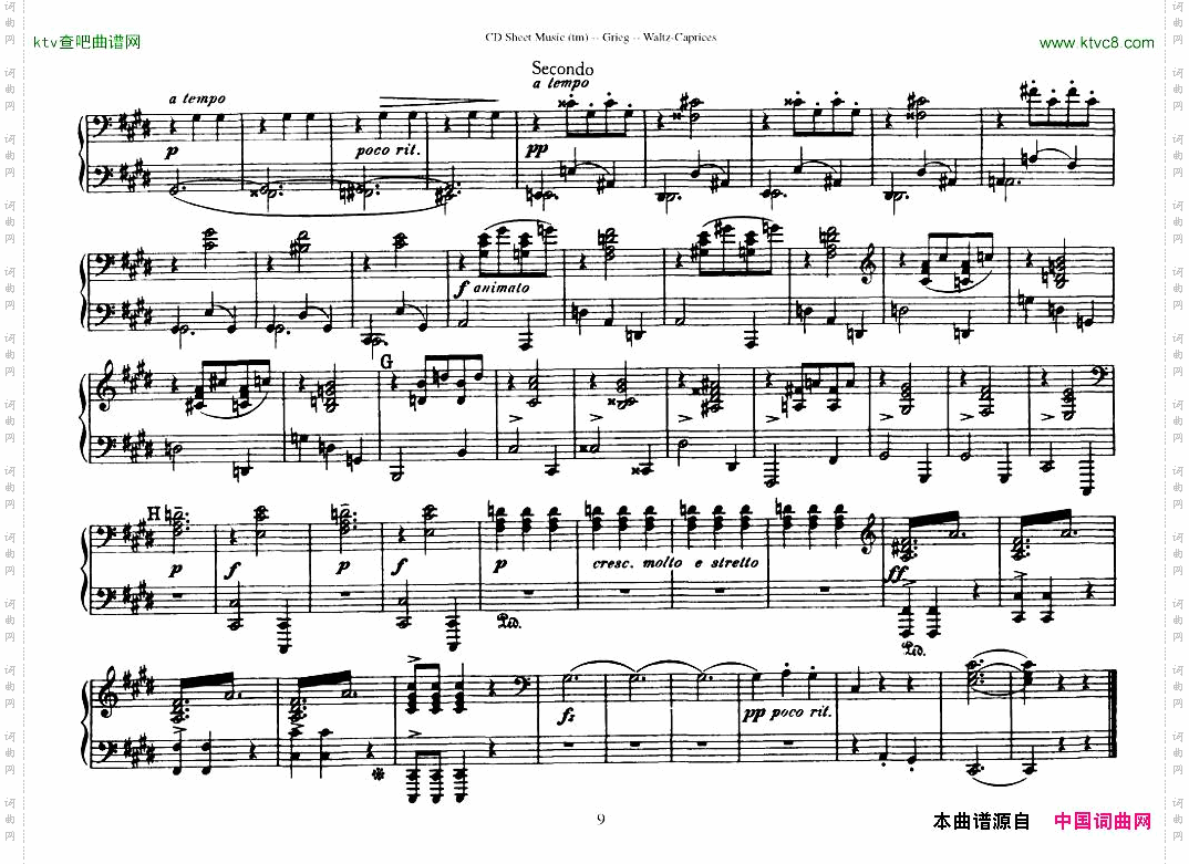 Grieg-WaltzCapriceNo·1_4Hands