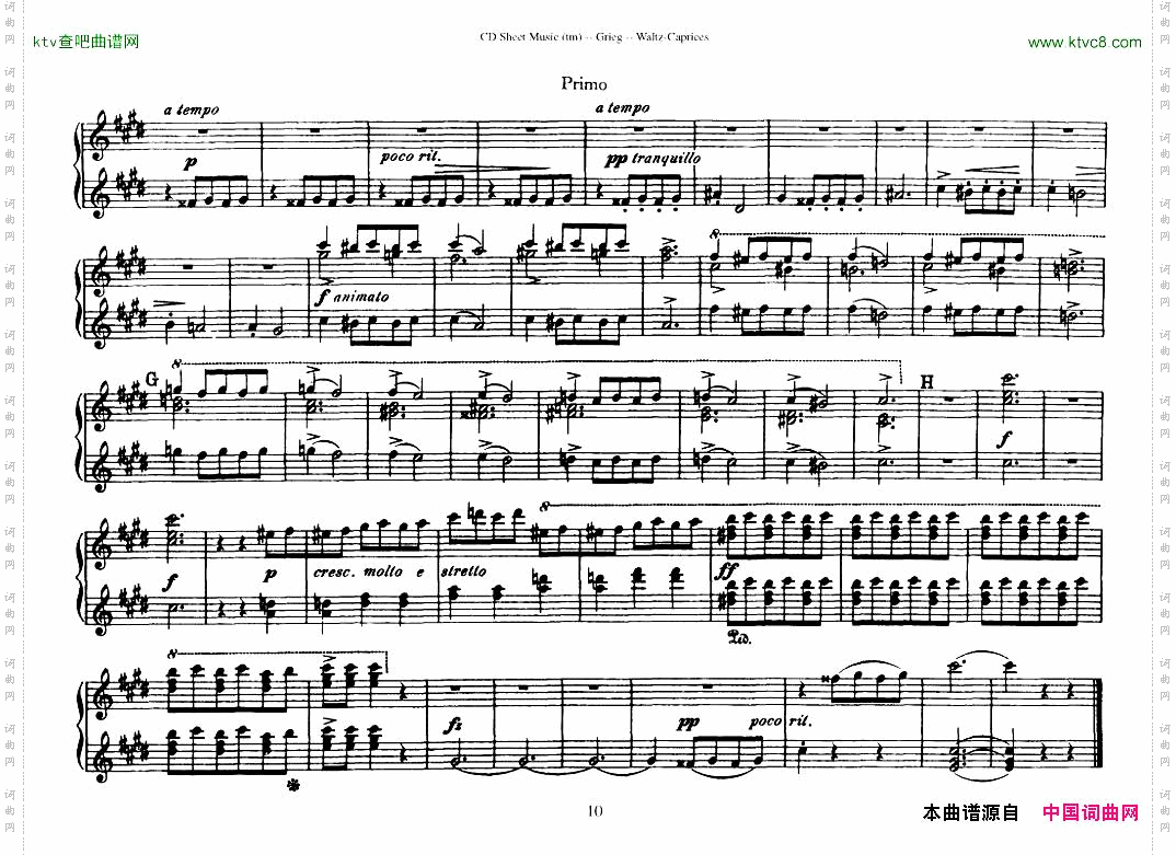 Grieg-WaltzCapriceNo·1_4Hands
