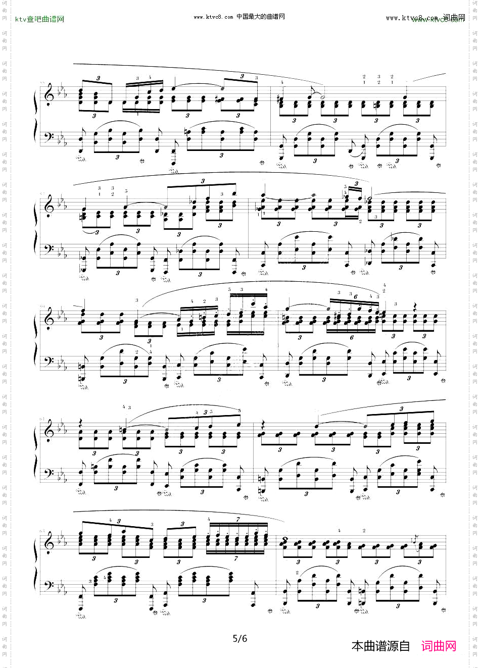 c小调夜曲，Op.48,No.1肖邦第13号夜曲