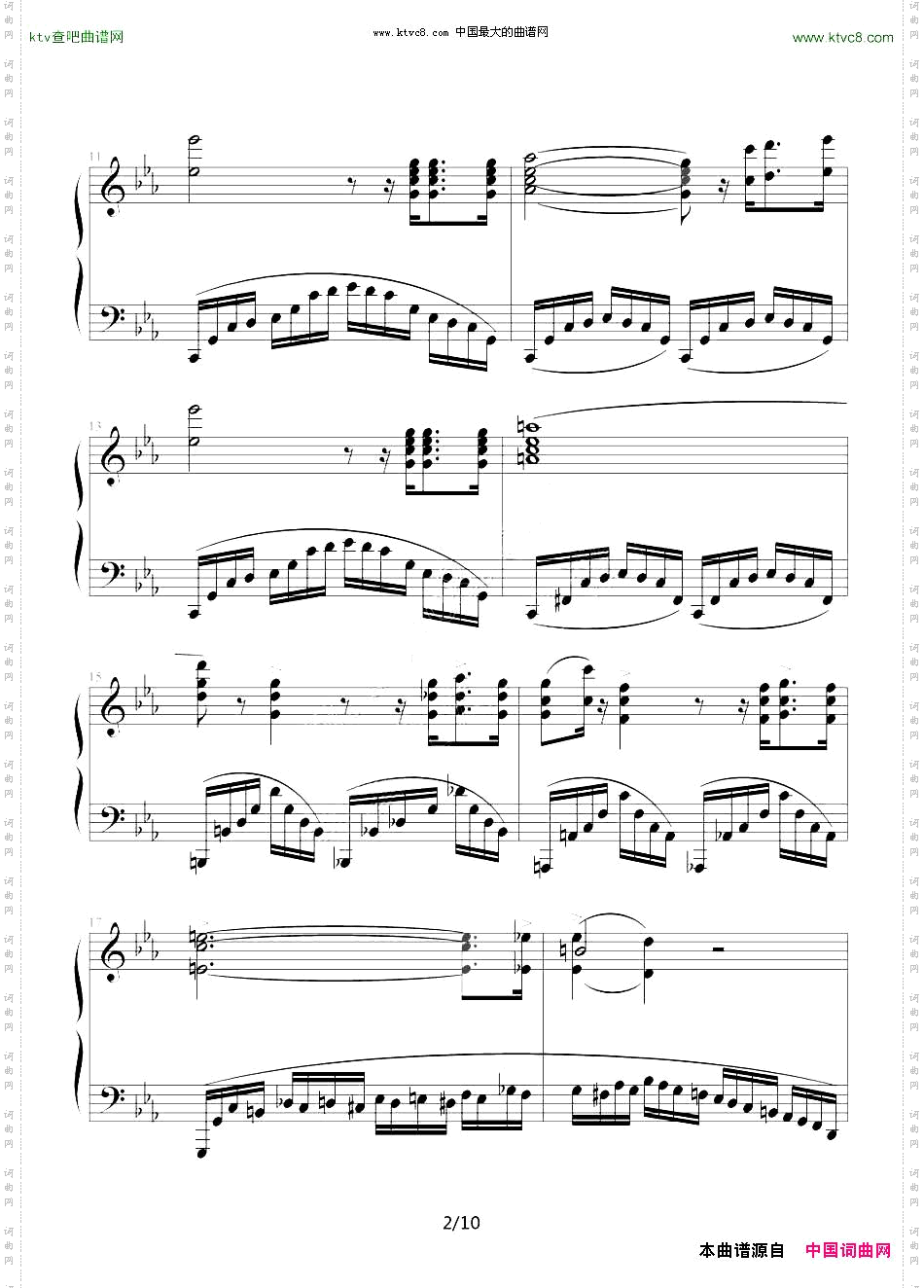 革命练习曲Chopin.肖邦练习曲Op.10No.12