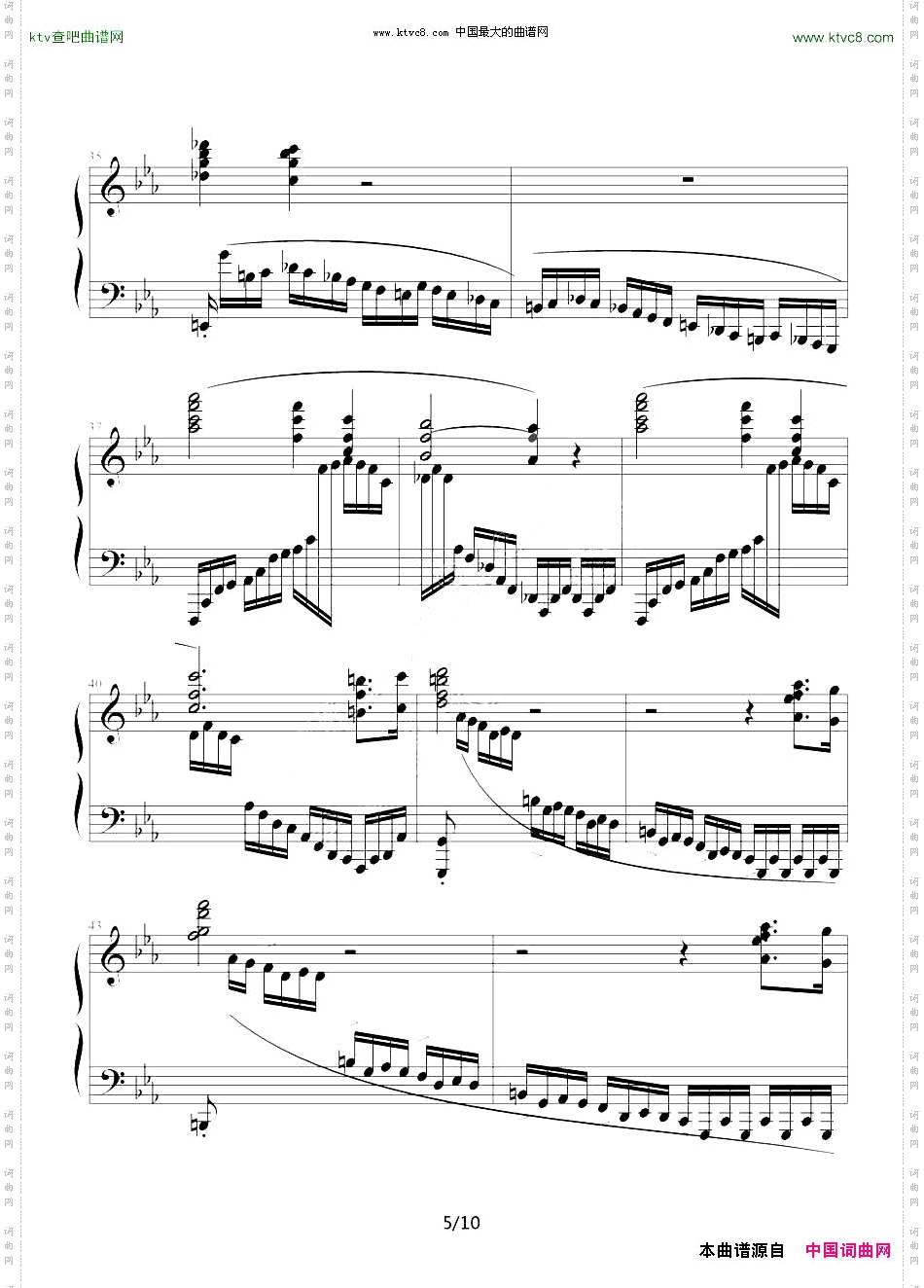 革命练习曲Chopin.肖邦练习曲Op.10No.12