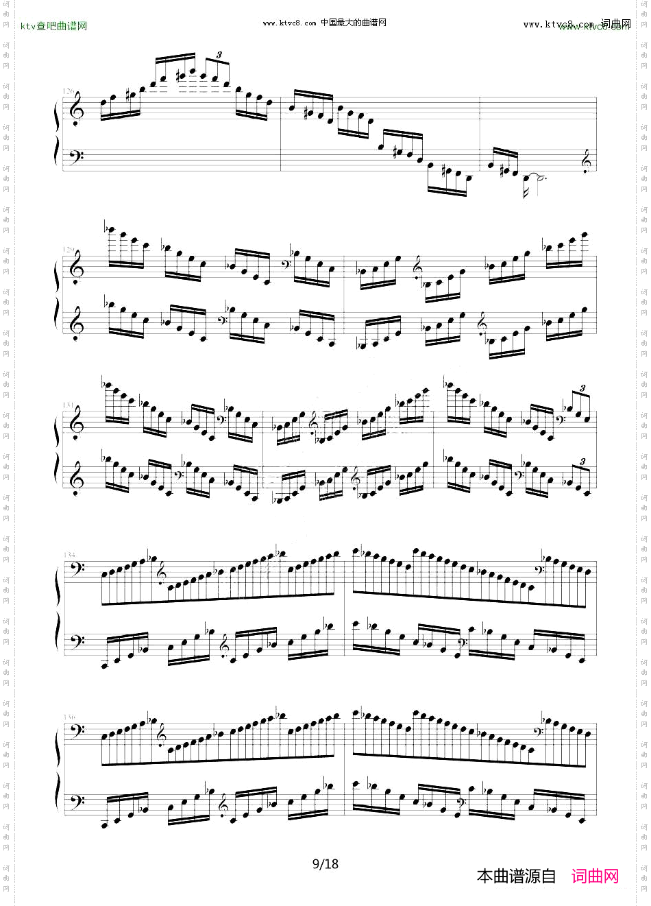 C大调练习曲No.2琶音和左手跳跃练习