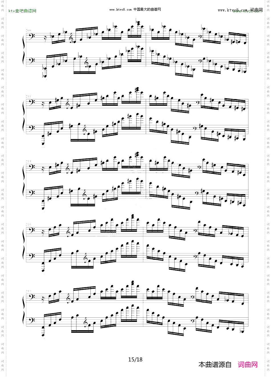 C大调练习曲No.2琶音和左手跳跃练习