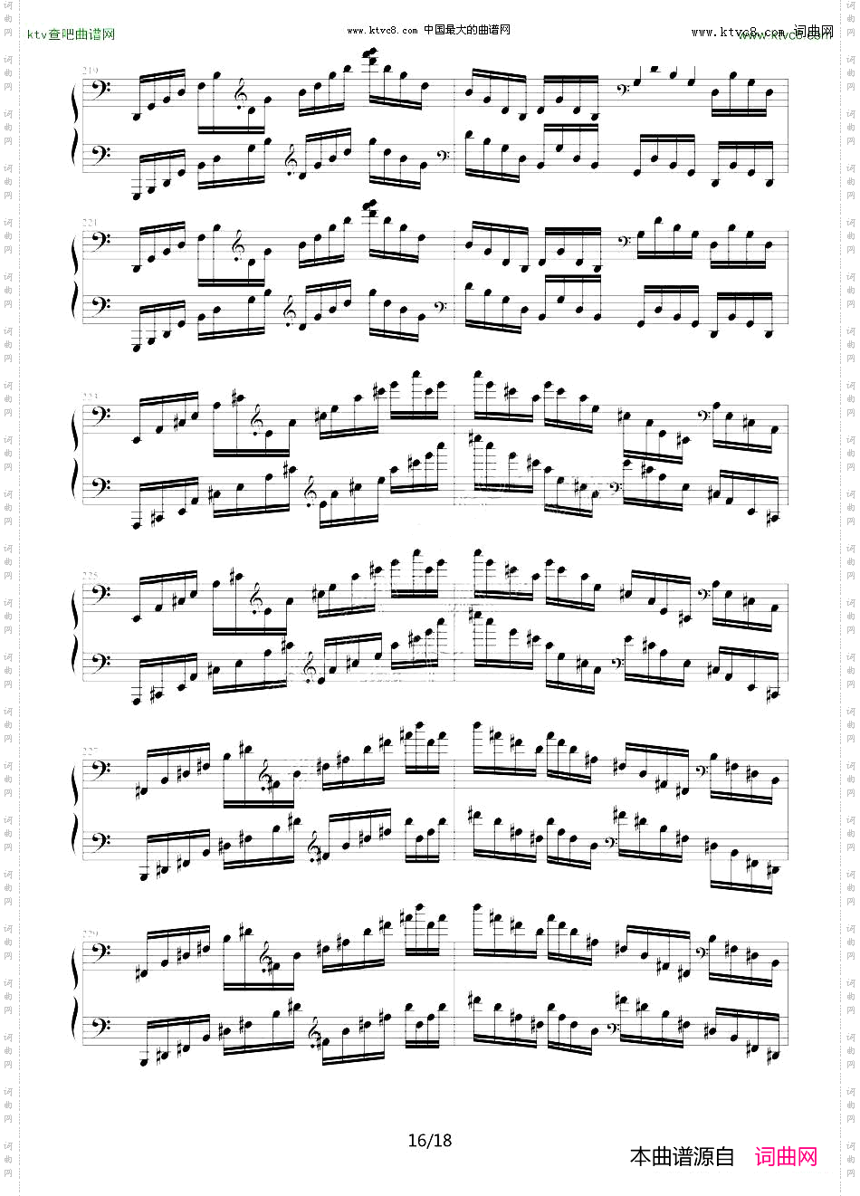 C大调练习曲No.2琶音和左手跳跃练习