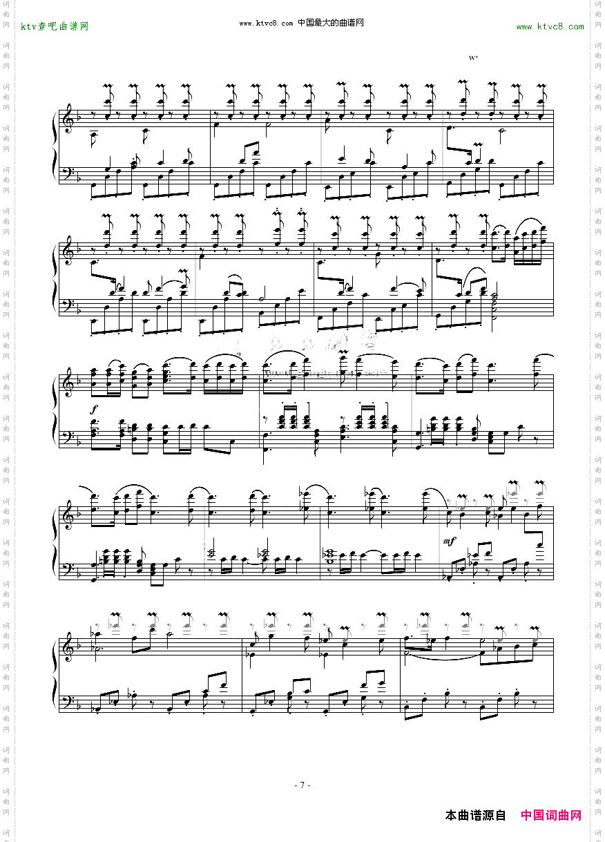 春节序曲_钢琴独奏精品-C调