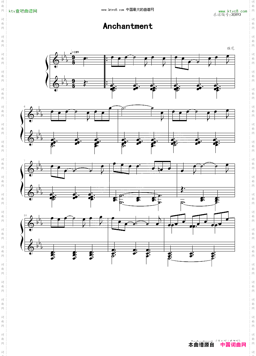 雅尼Yanni--Enchantment