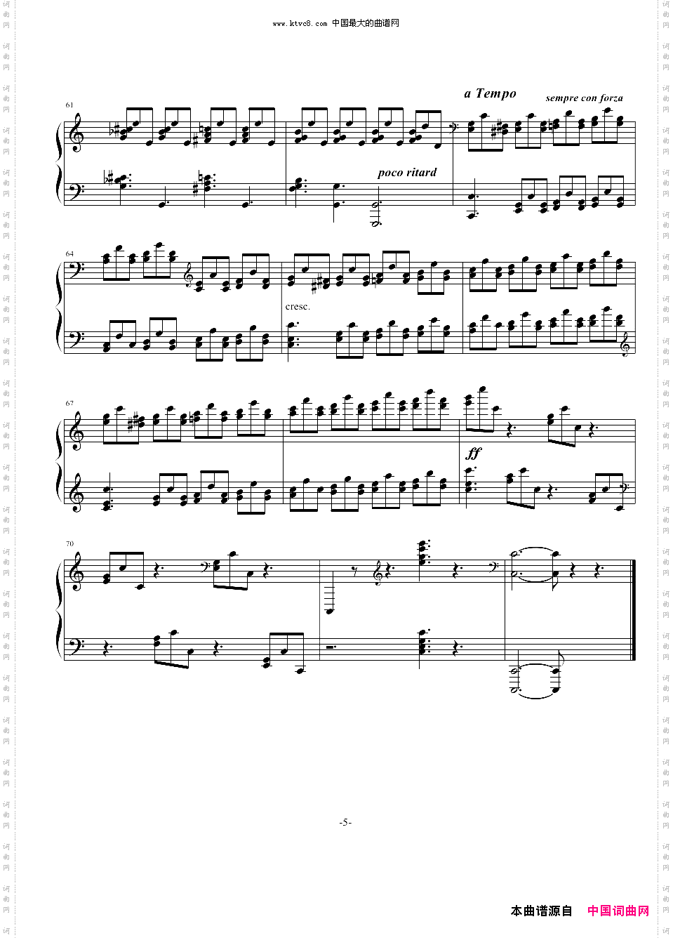 巧技练习曲op72no8