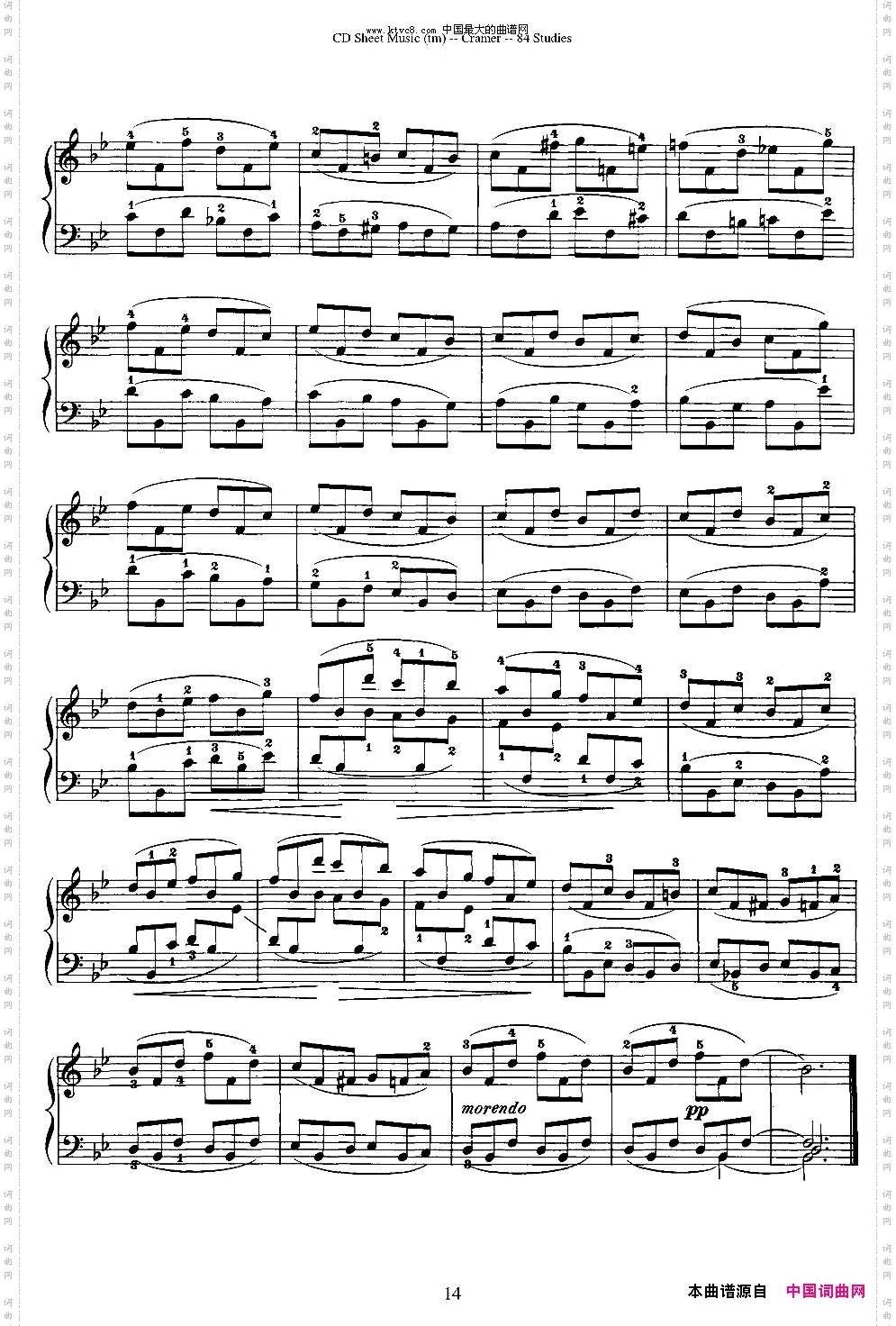 Cramer-84exercices6—10克拉莫84首钢琴练习曲