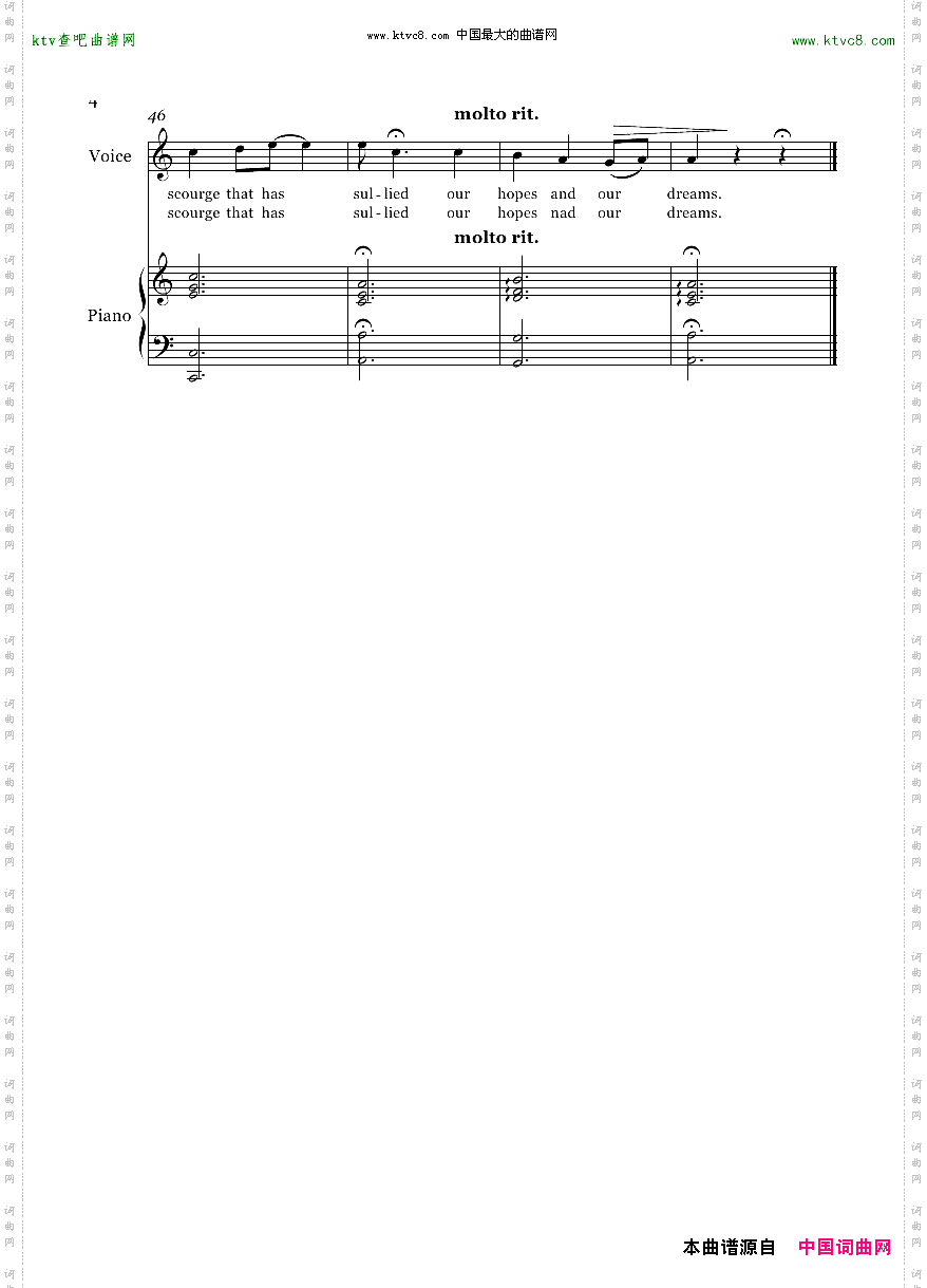 AgeofOppression/AggressionVoice&Piano