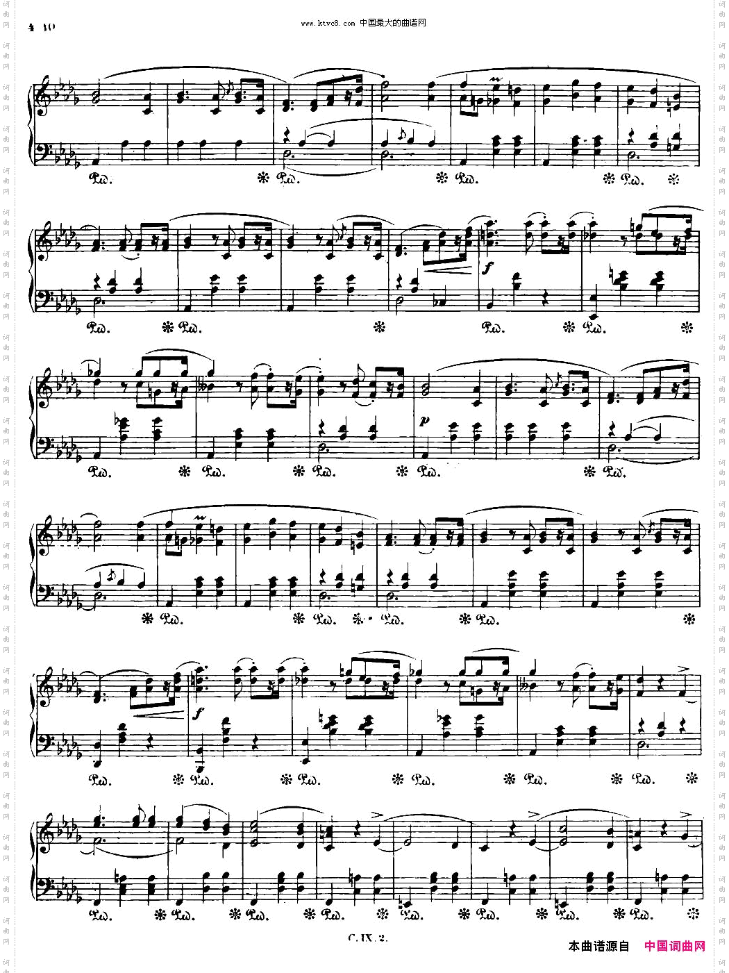 ValsebrillanteOp34No1降A大调华丽圆舞曲Op.34-1