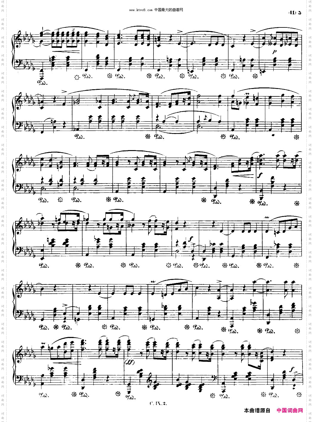 ValsebrillanteOp34No1降A大调华丽圆舞曲Op.34-1