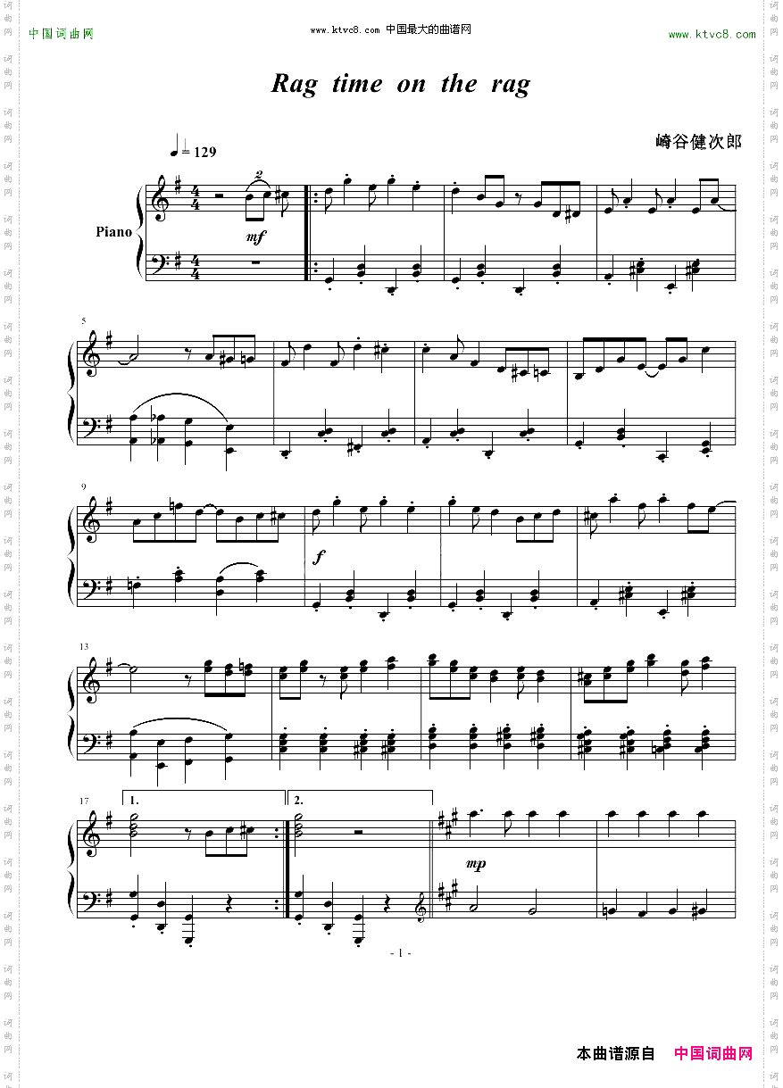 RagTimeOntheRag