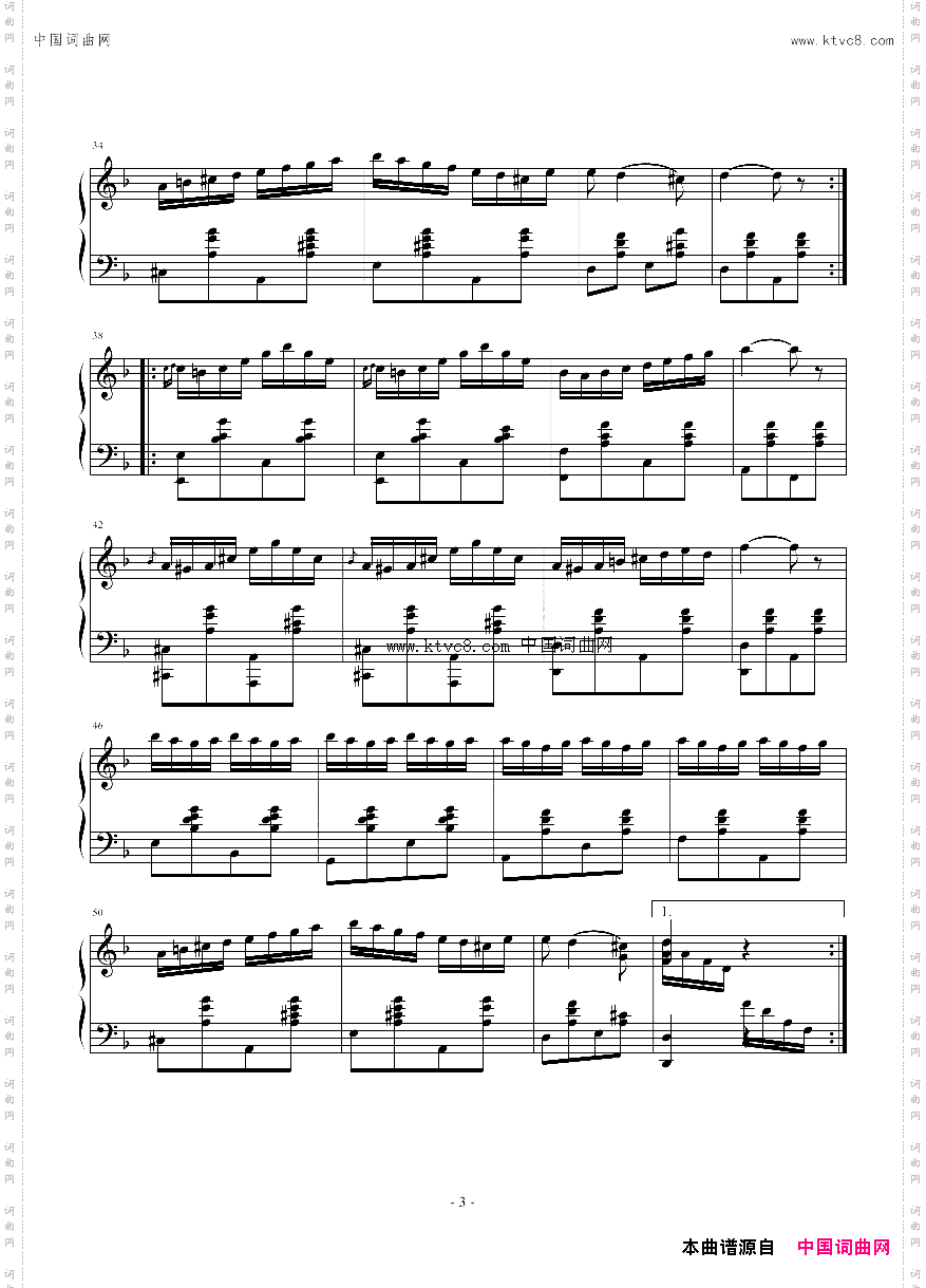 查尔达什舞曲钢琴版