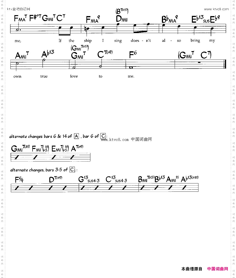 MyShip爵士钢琴曲_My Ship爵士钢琴曲
