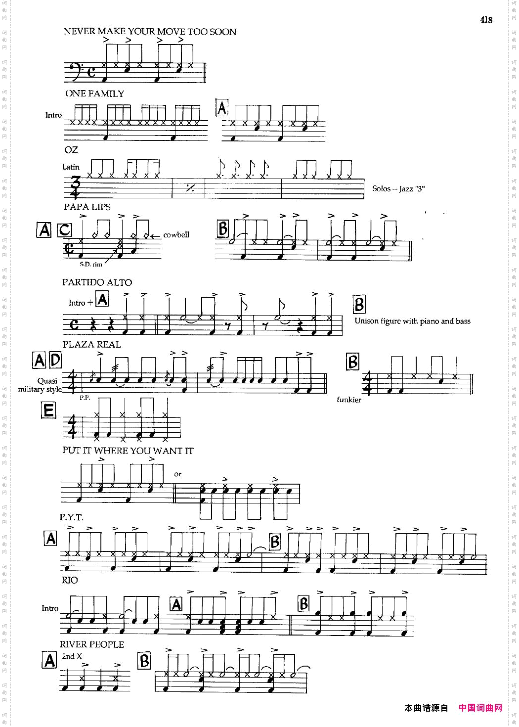 APPENDIXI-sampleDrunParts爵士钢琴曲_APPENDIXI - sample Drun Parts爵士钢琴曲