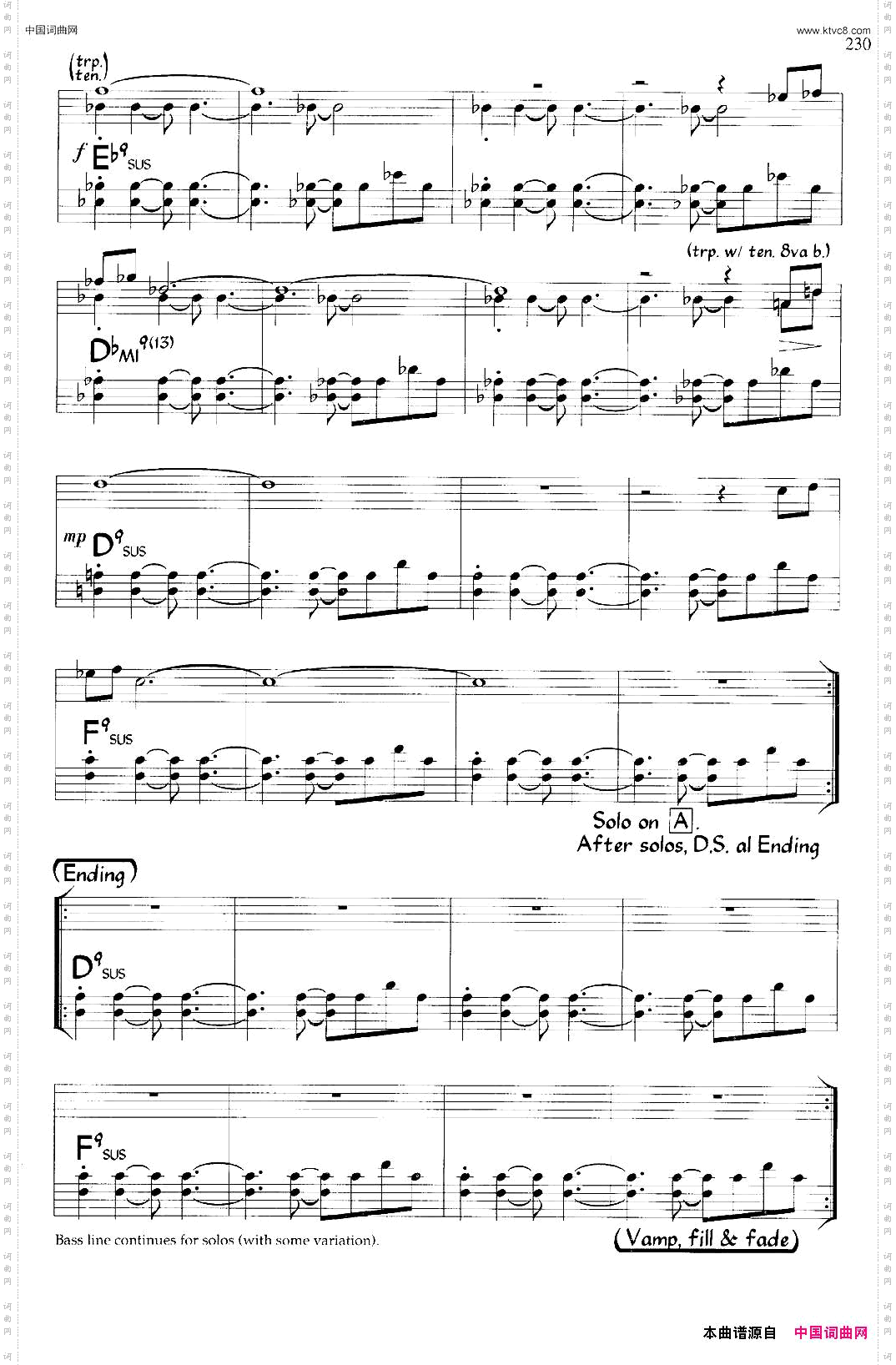 MaidenVoyage爵士钢琴曲_Maiden Voyage爵士钢琴曲