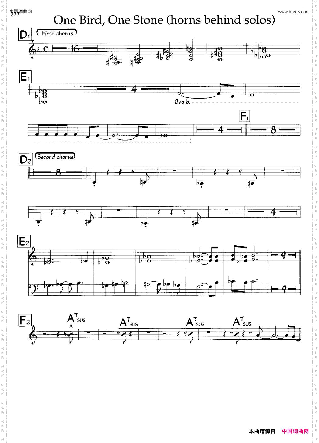 OneBird,OneStone爵士钢琴曲_One Bird,One Stone爵士钢琴曲