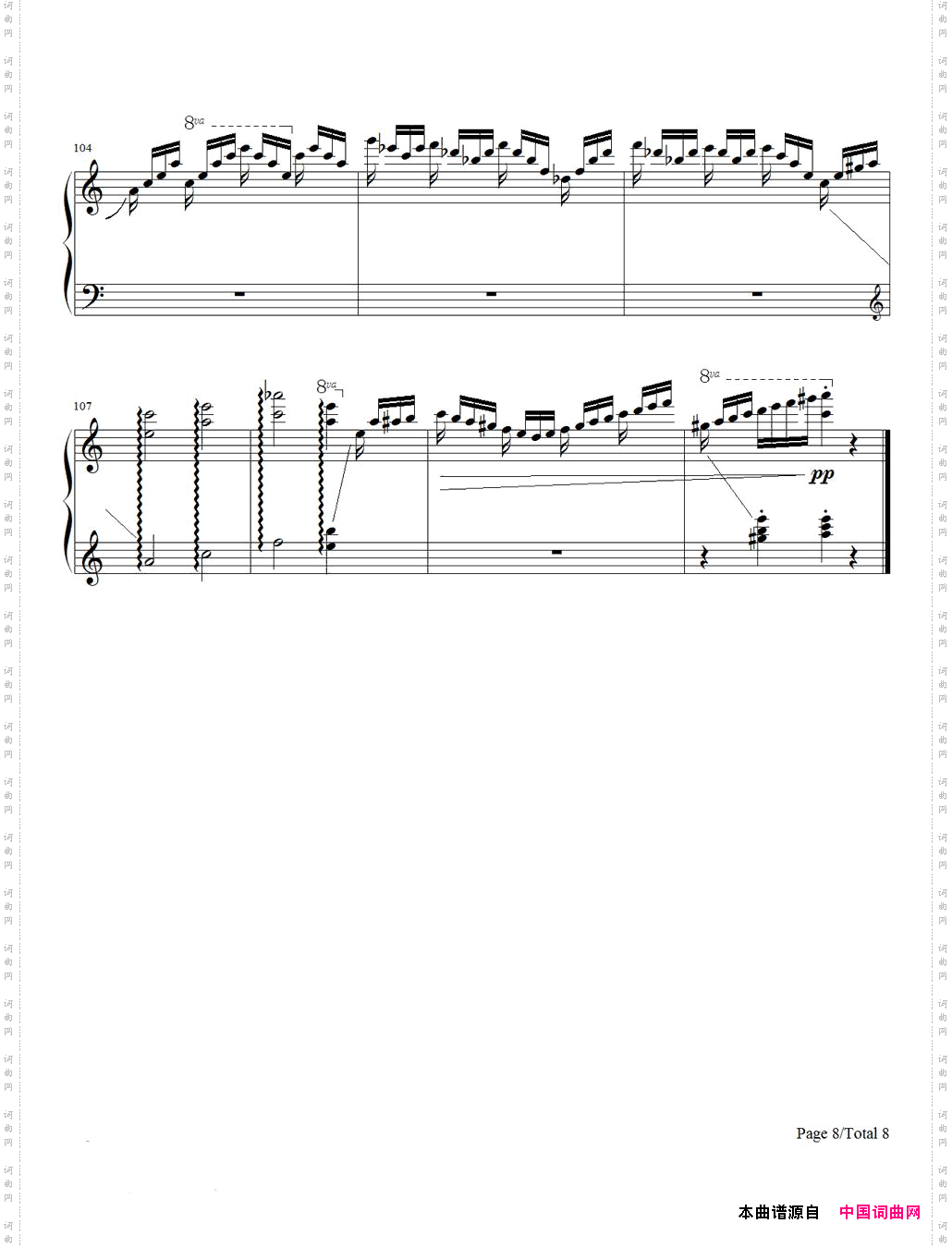《Hedwig’s Theme-海德薇变奏曲-Harry Potter主题曲》简谱