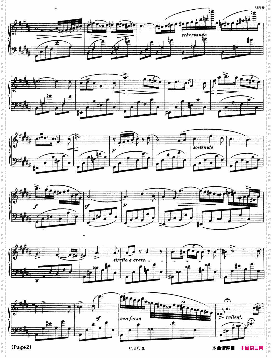 B大调夜曲Op.9NO.3