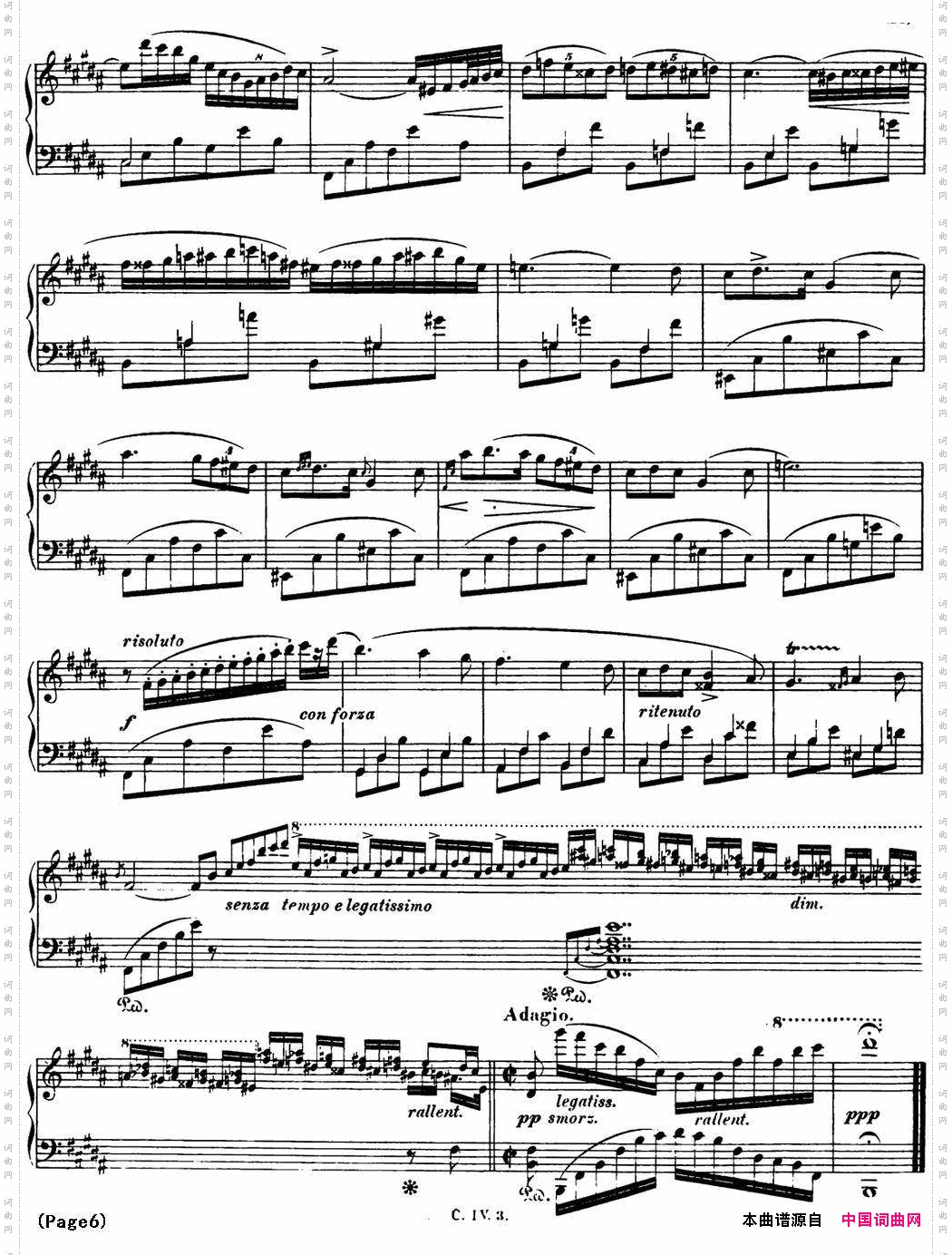 B大调夜曲Op.9NO.3