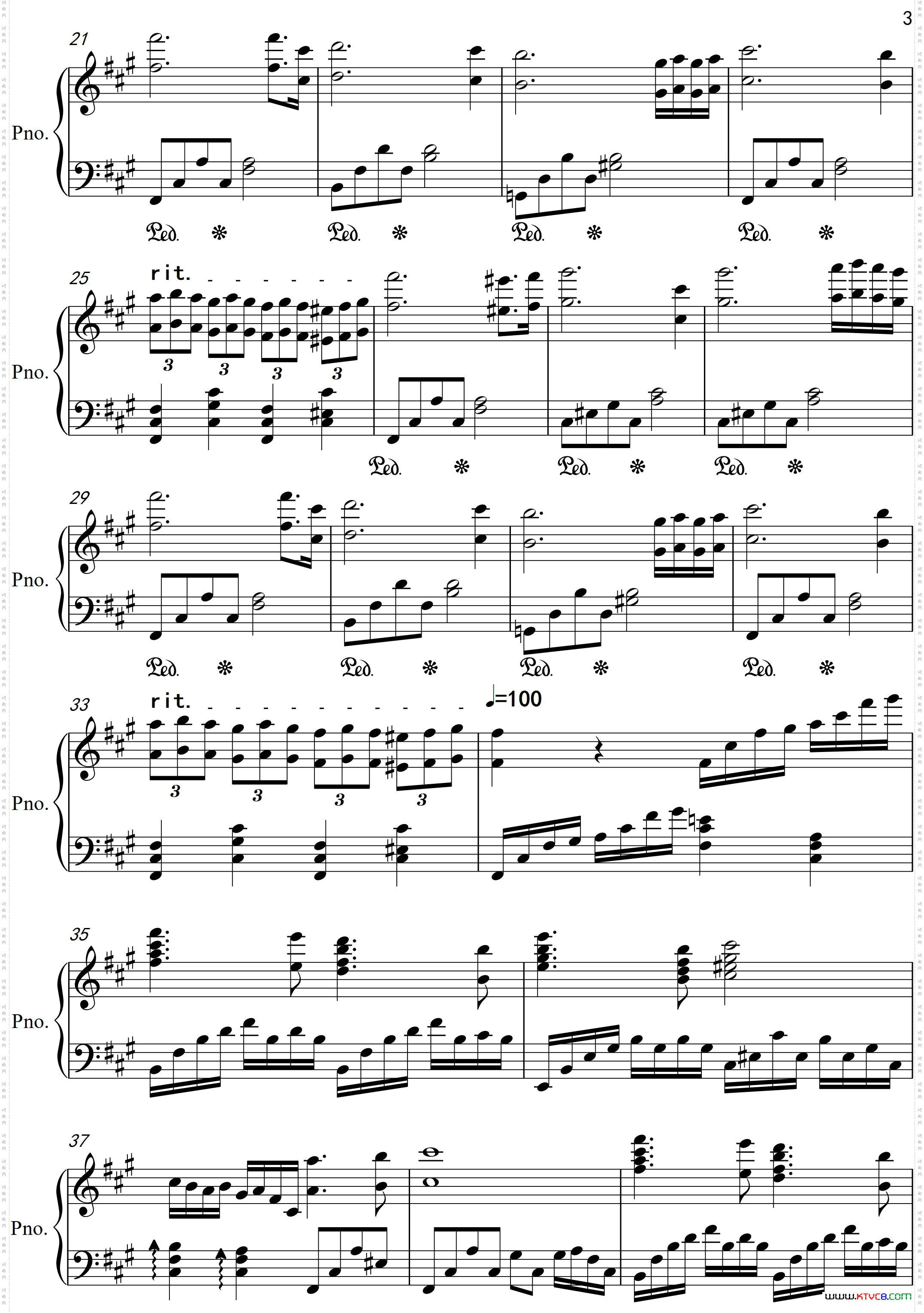 沉默的思念通俗钢琴曲