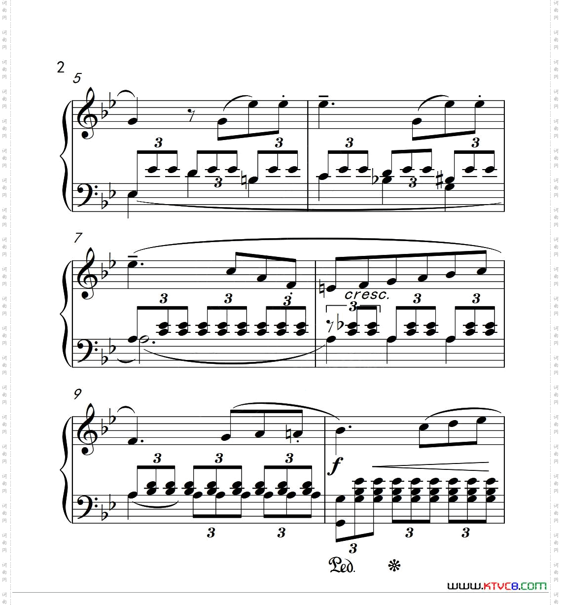 第六级浮云中国音乐学院钢琴考级作品1~6级_第六级 浮云中国音乐学院钢琴考级作品1~6级