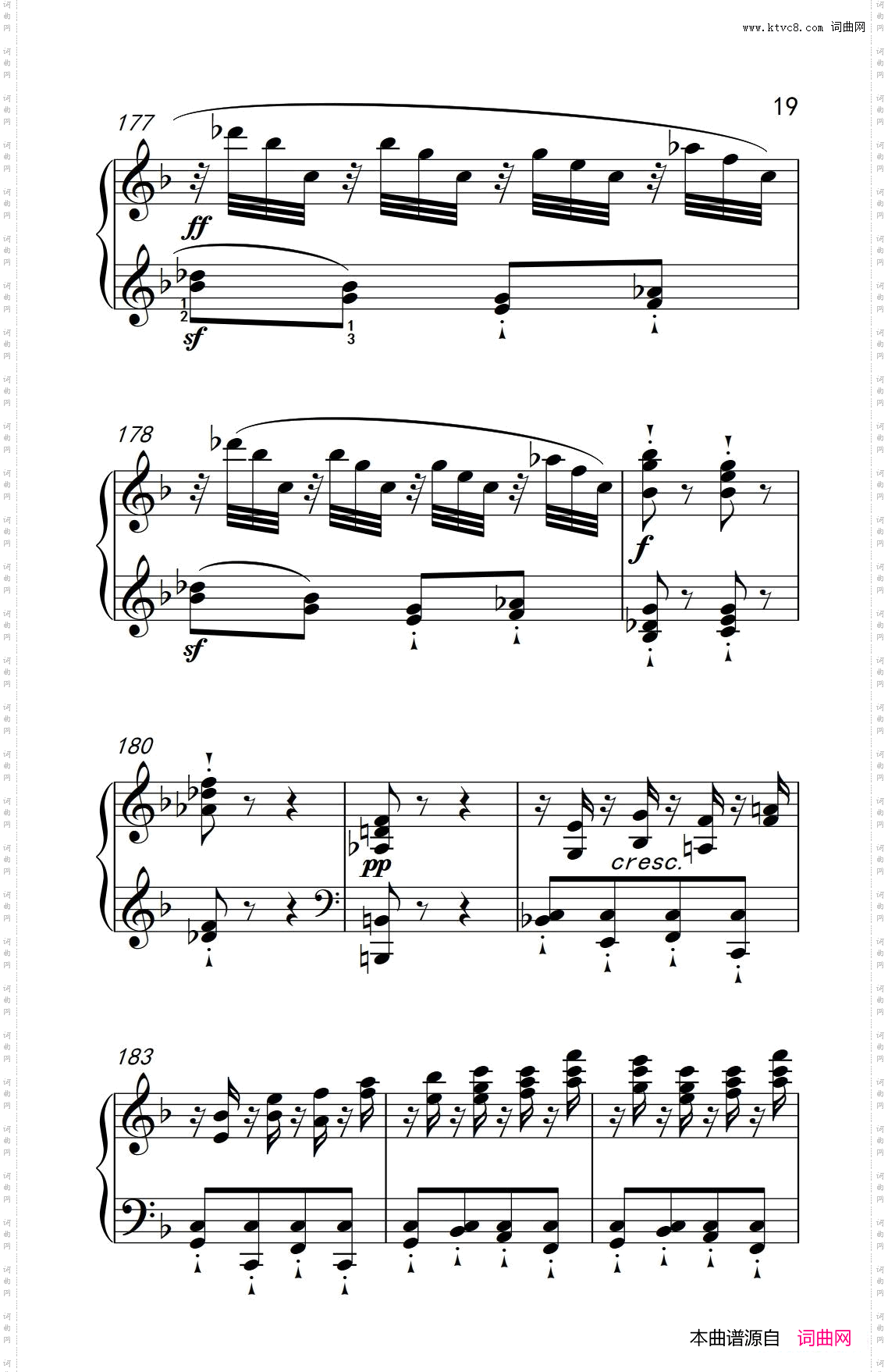 奏鸣曲Opus10Nr.1第一乐章_贝多芬奏鸣曲集 2