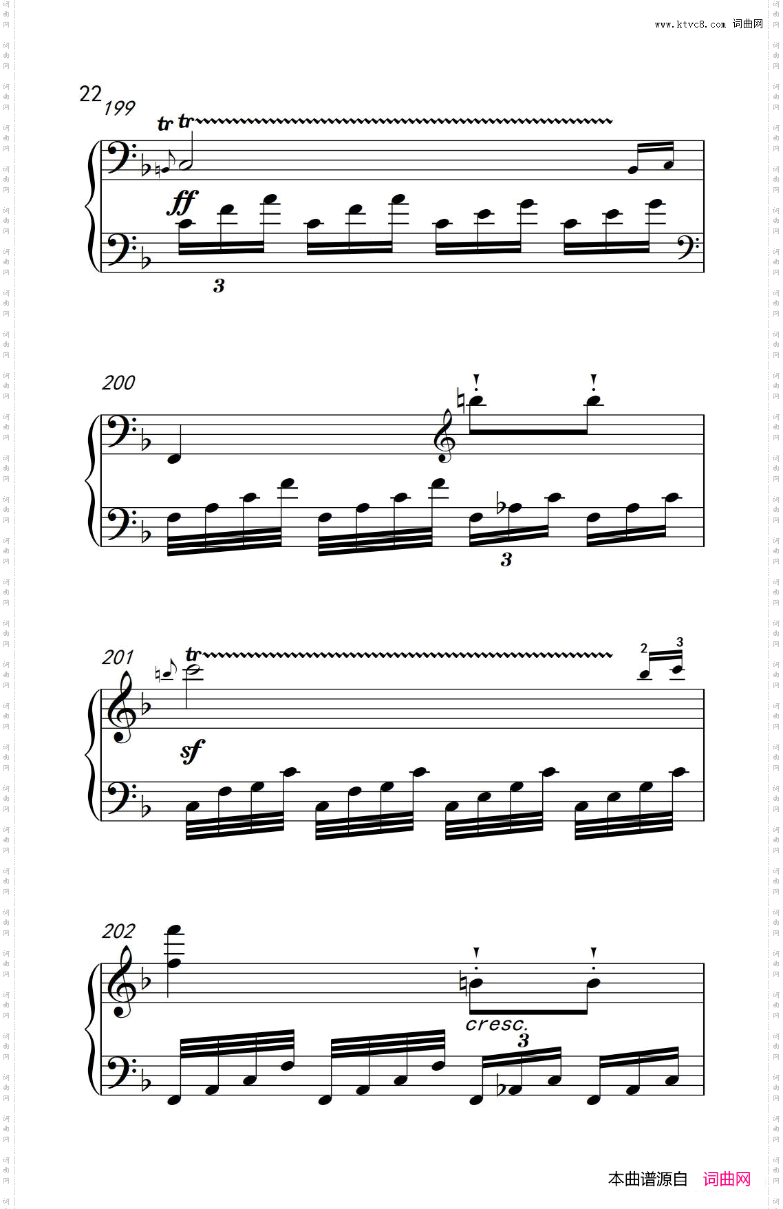 奏鸣曲Opus10Nr.1第一乐章_贝多芬奏鸣曲集 2