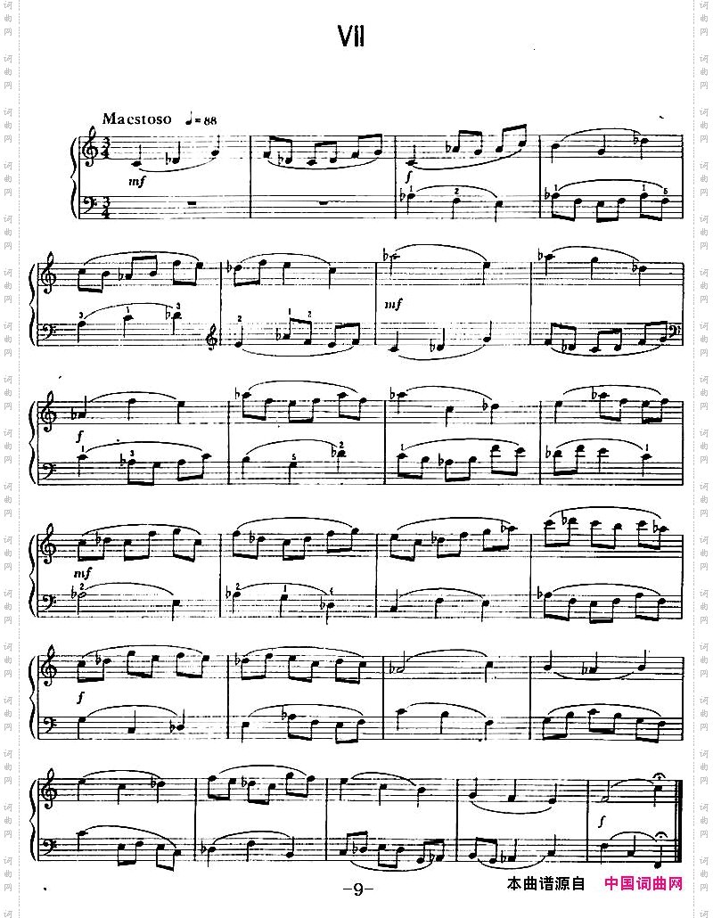 钢琴简易练习曲十六首丁善德作品三十一号