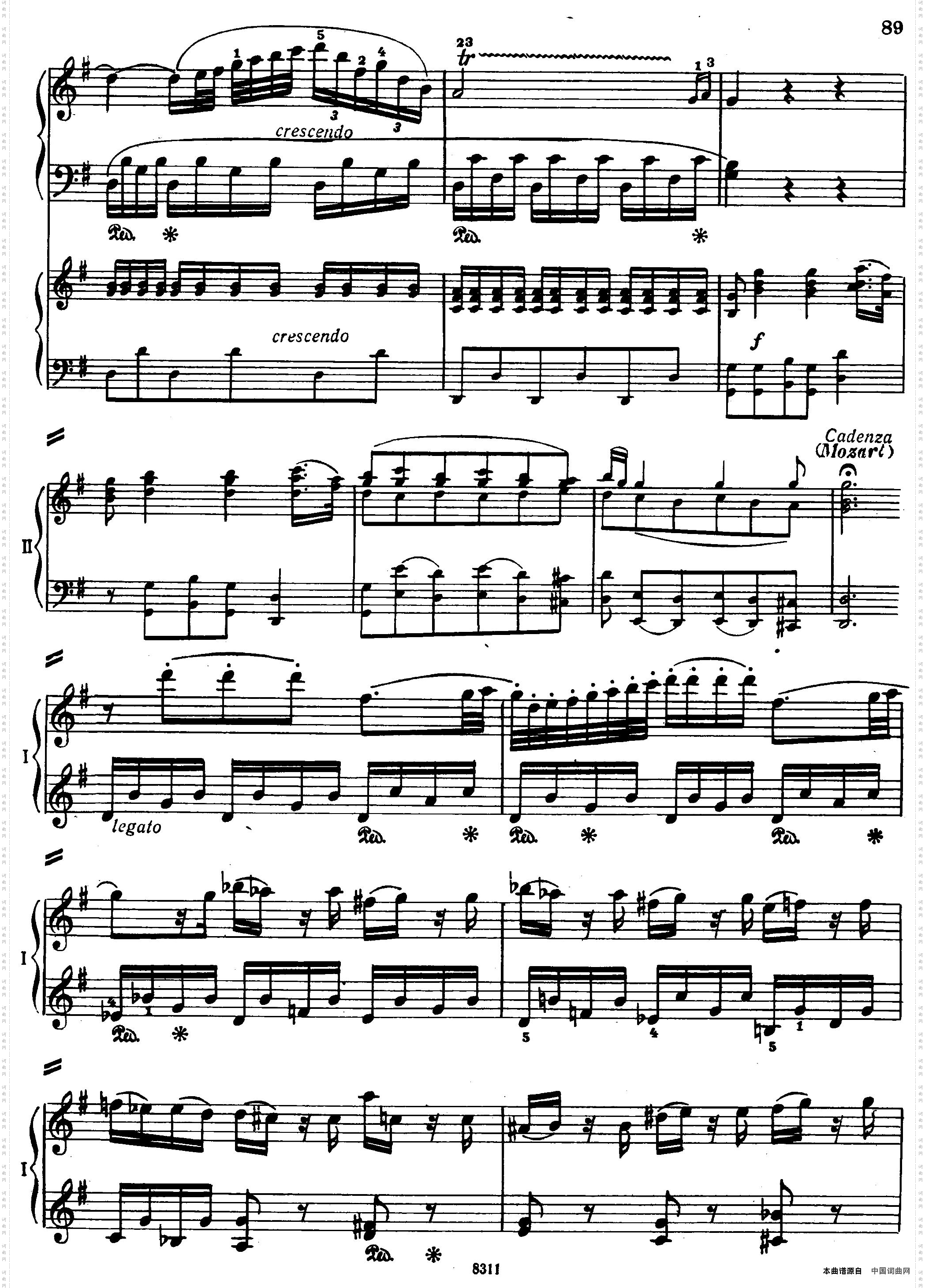 Concertono5K175-2PianoⅡ_Concerto no 5 K 175 - 2 PianoⅡ