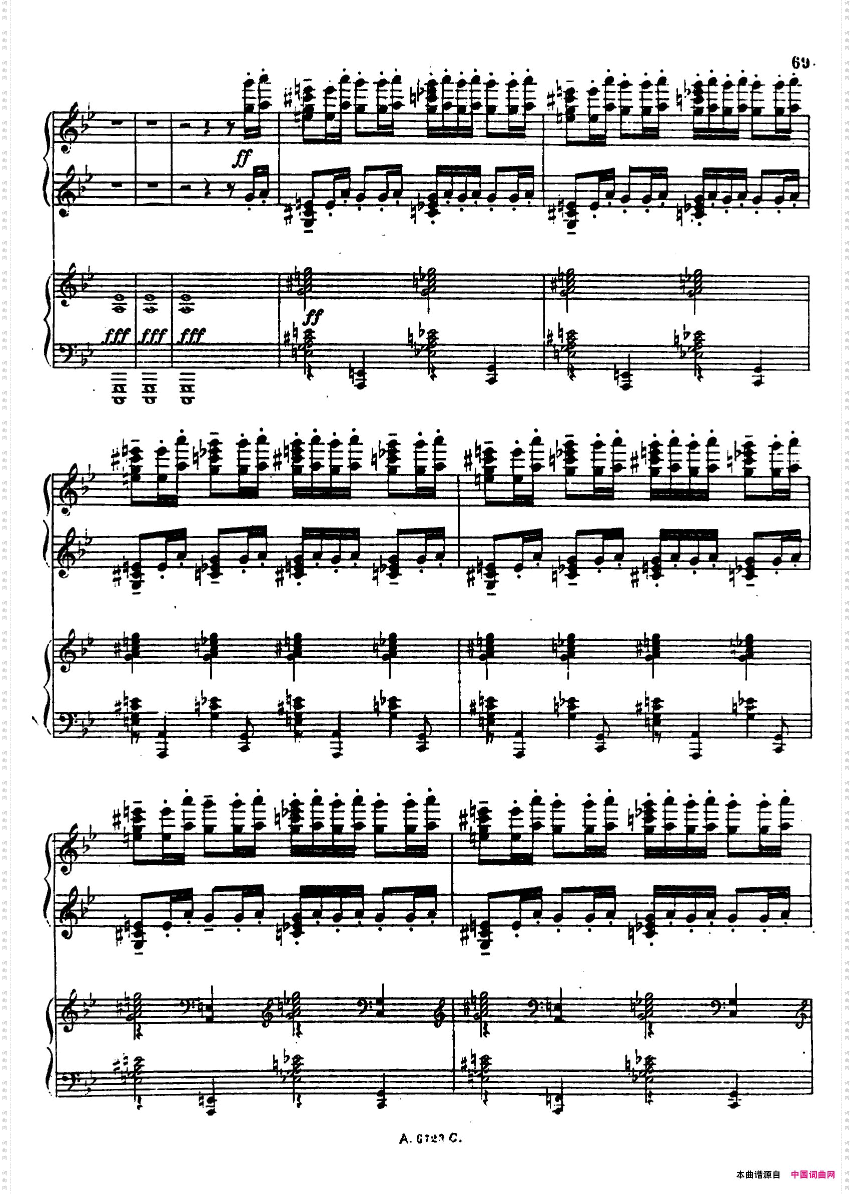 第一双钢琴组曲Ⅳ