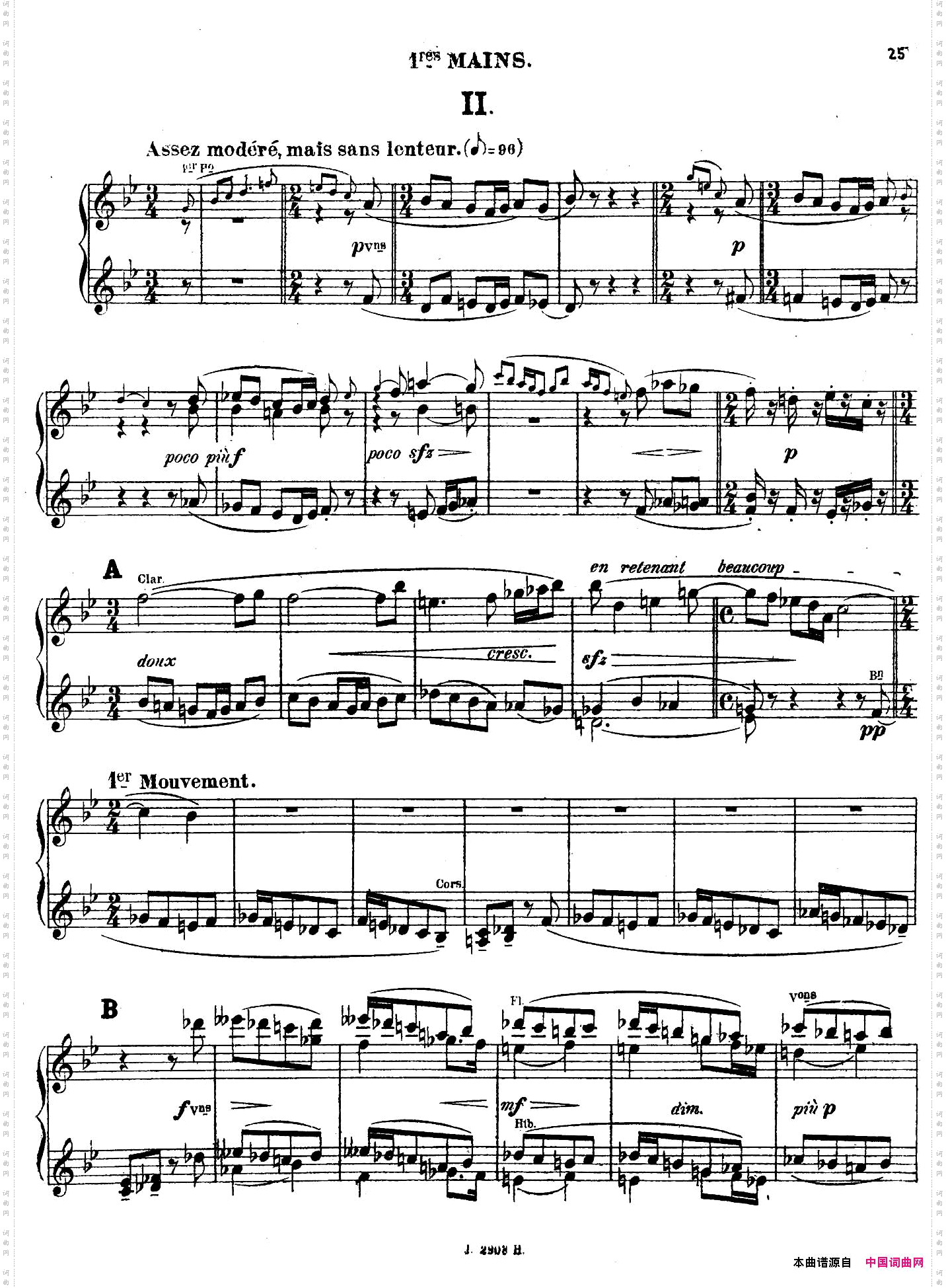 SymphonyonaFrenchMountainAirOp·25法国山歌交响曲·双钢琴·Ⅱ_Symphony on a French Mountain Air Op·25法国山歌交响曲·双钢琴·Ⅱ