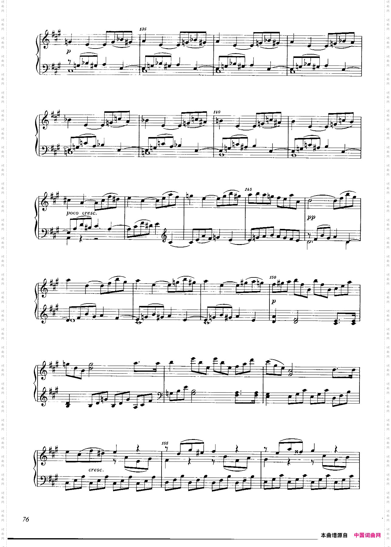 A大调钢琴大奏鸣曲GrobeSonateinAMajorWWV26_A大调钢琴大奏鸣曲Grobe Sonate in A Major WWV 26