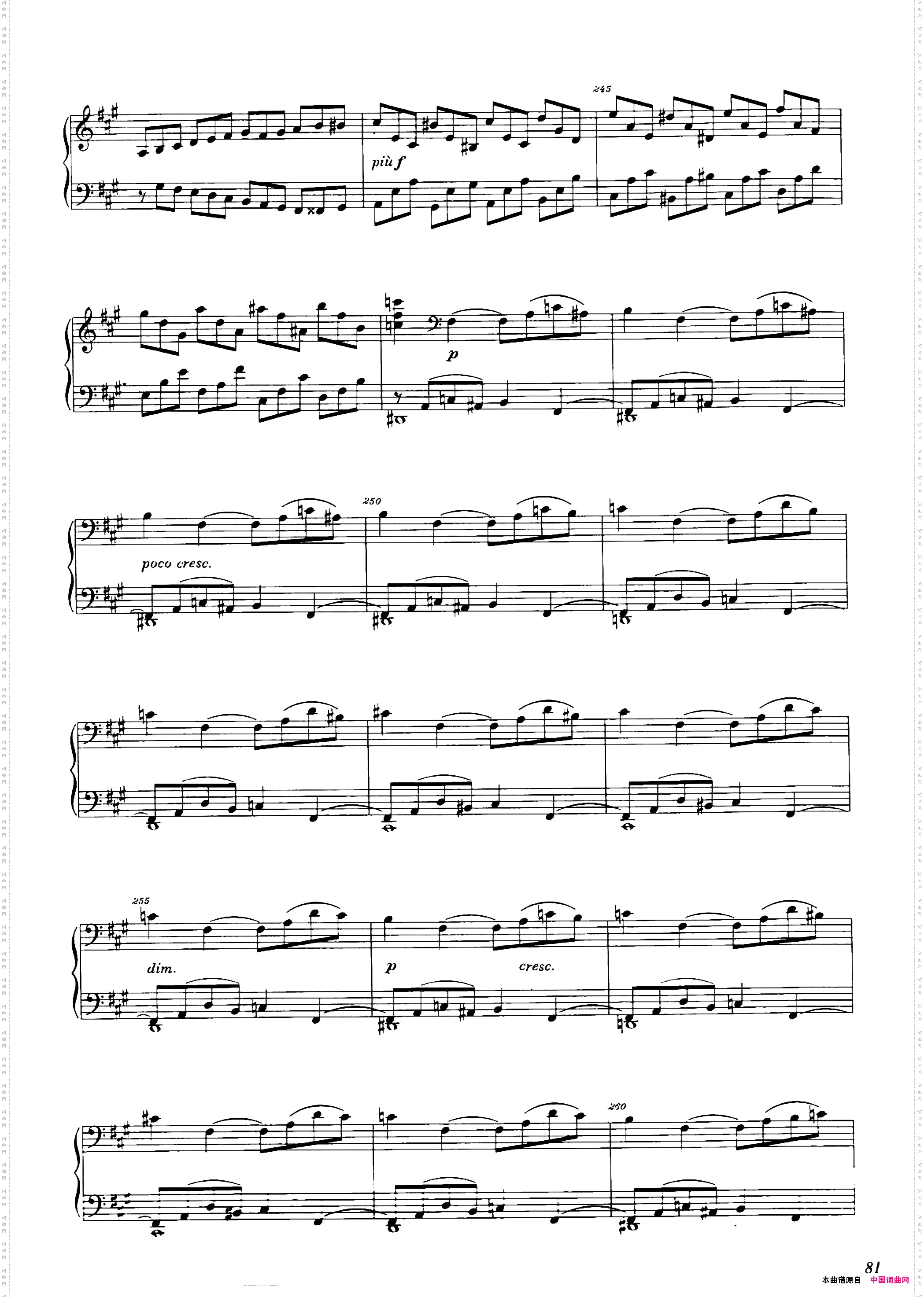 A大调钢琴大奏鸣曲GrobeSonateinAMajorWWV26_A大调钢琴大奏鸣曲Grobe Sonate in A Major WWV 26