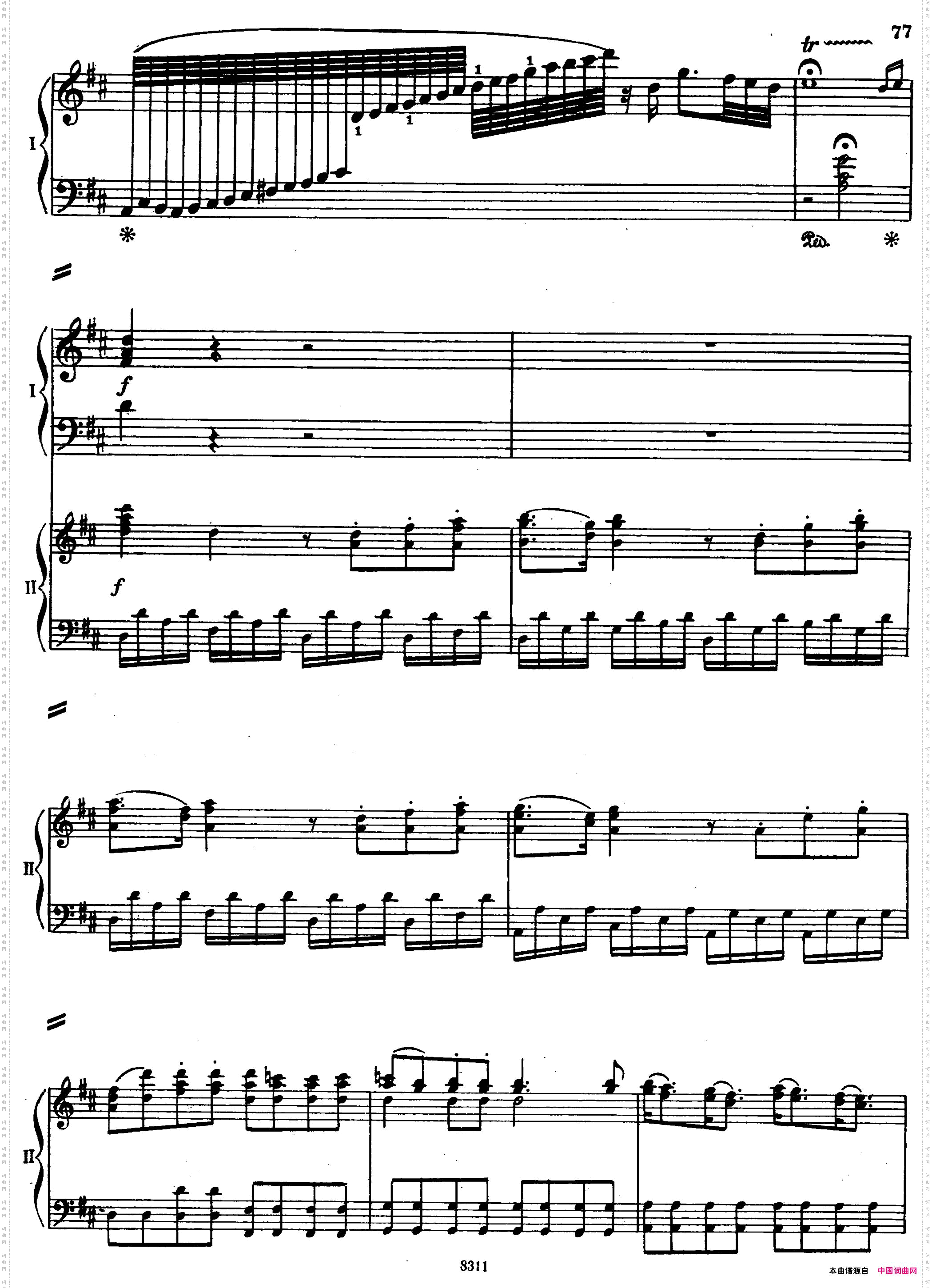 二十八部钢琴协奏曲No·5P31-45_二十八部钢琴协奏曲 No·5P31-45