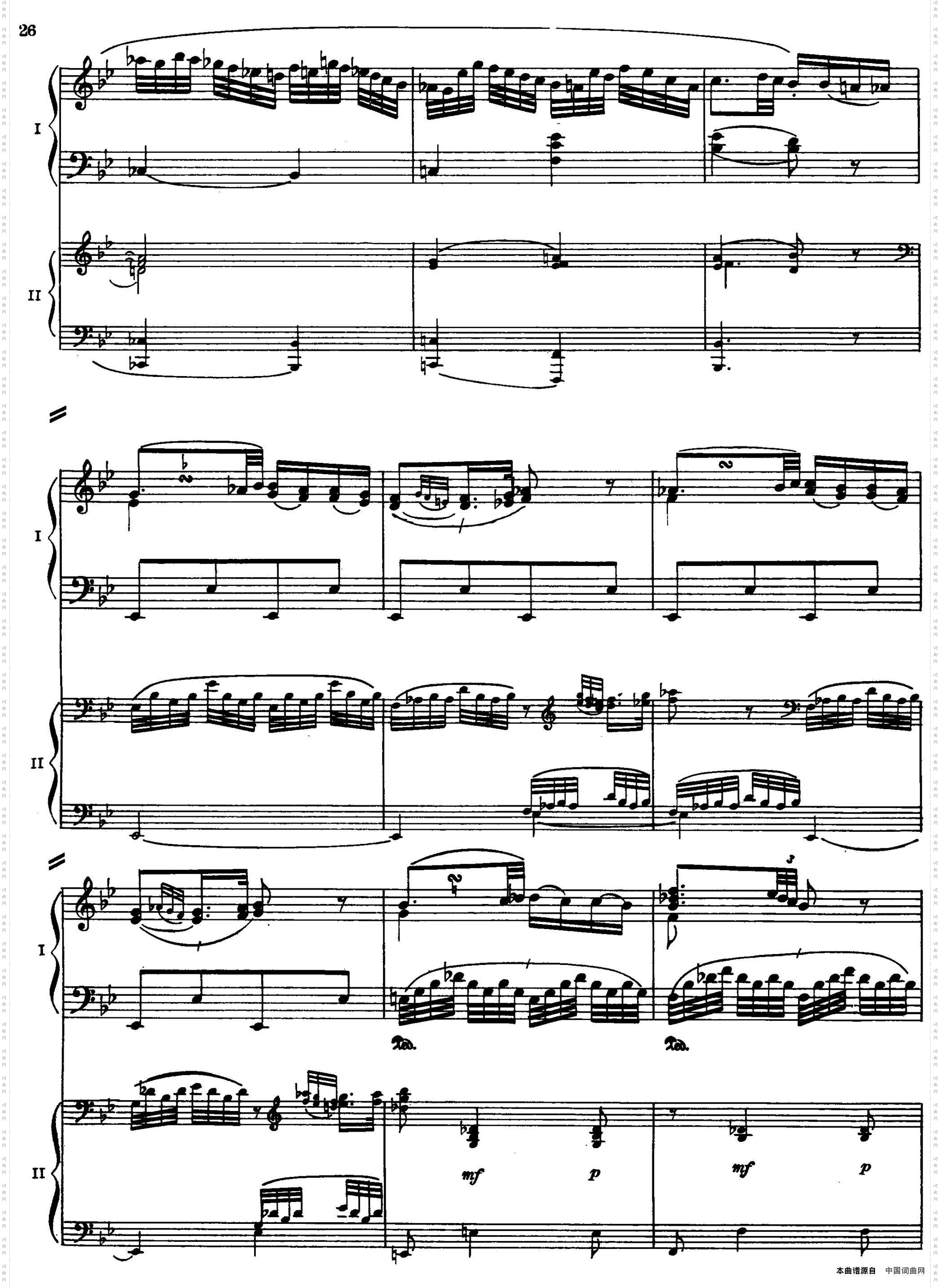 二十八部钢琴协奏曲No·14P16-30_二十八部钢琴协奏曲 No·14P16-30