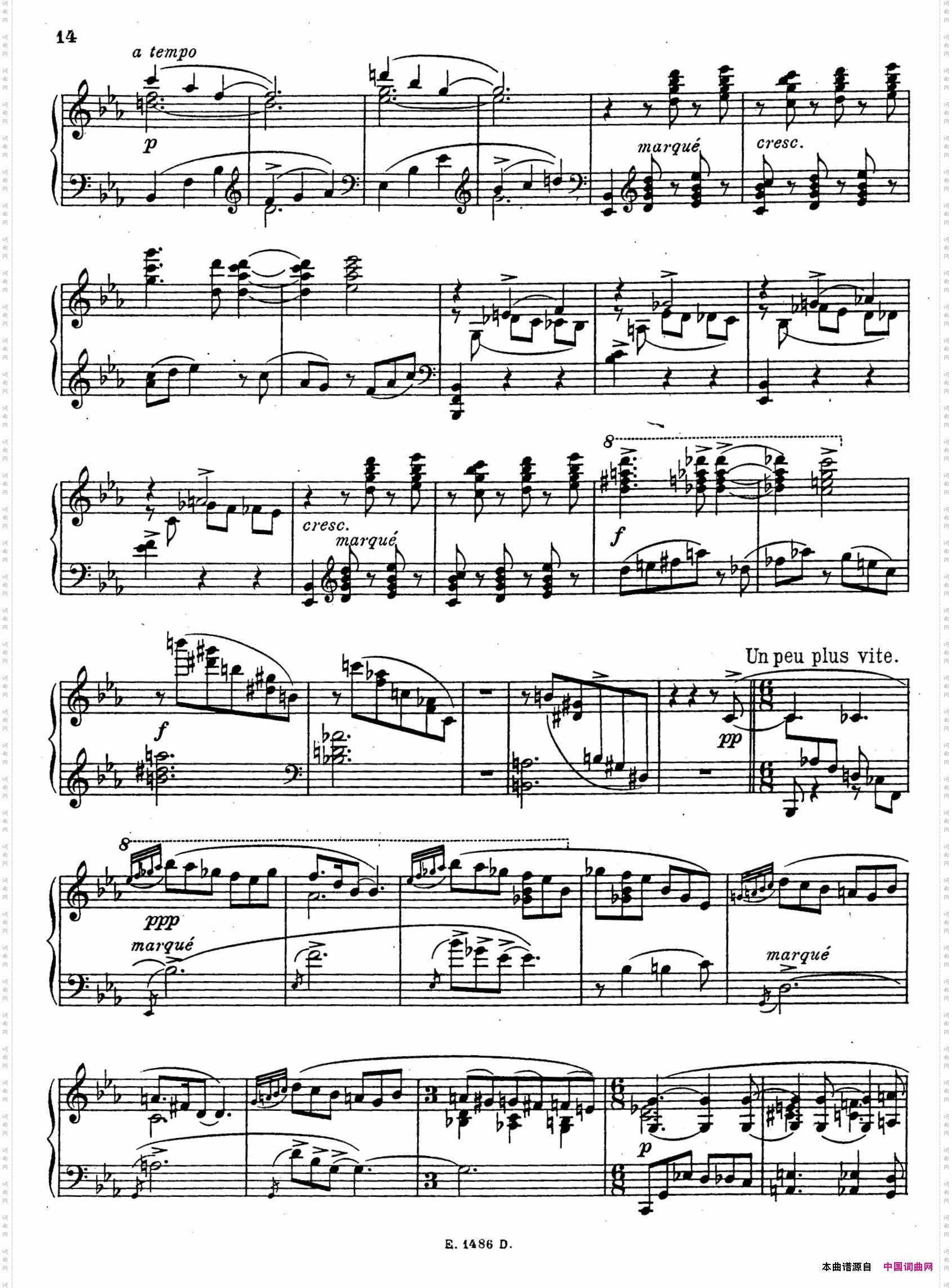 SonateRomantiqueOp·3浪漫奏鸣曲·Ⅱ_Sonate Romantique Op·3浪漫奏鸣曲·Ⅱ