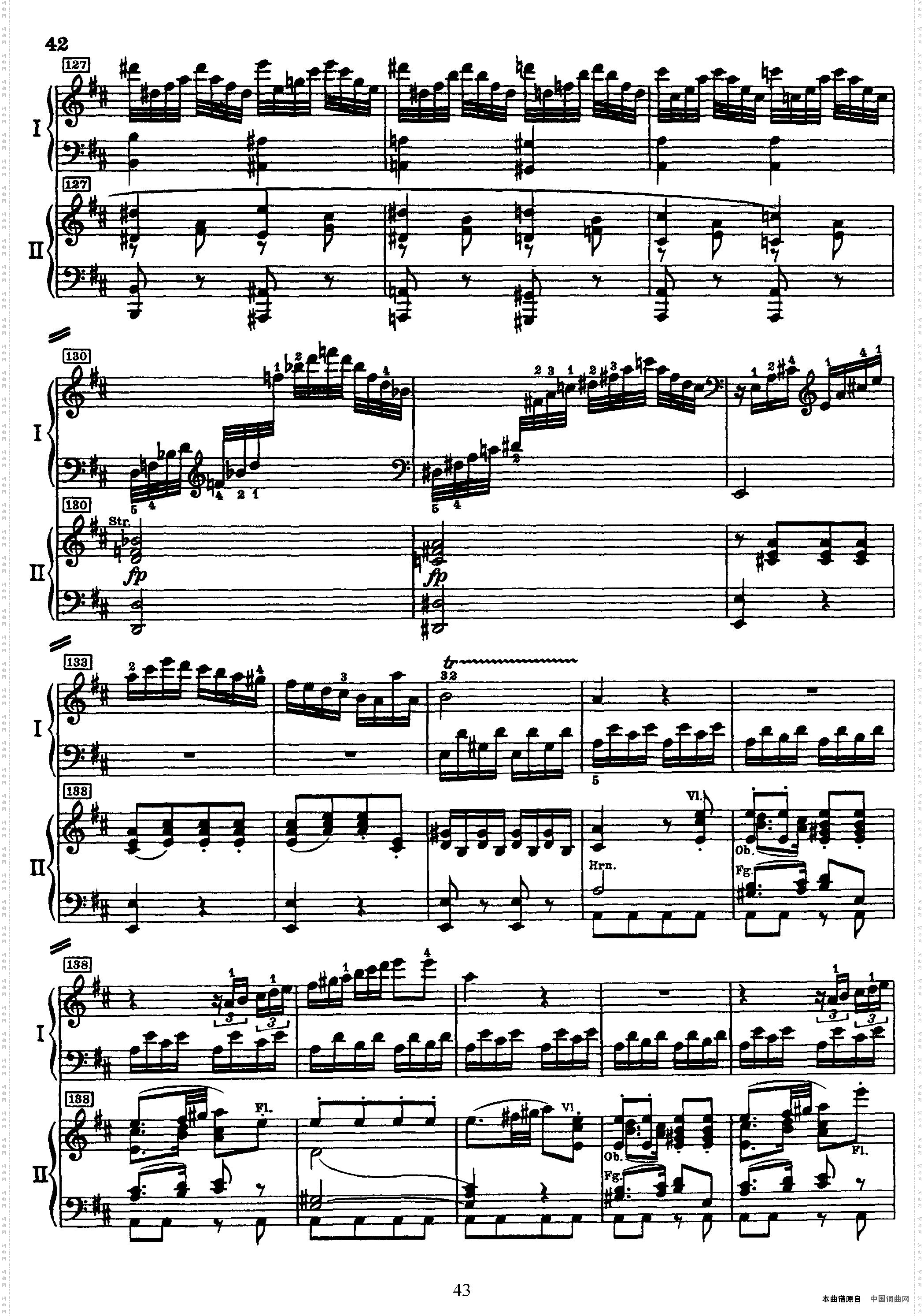 二十八部钢琴协奏曲No·26P31-45_二十八部钢琴协奏曲 No·26P31-45