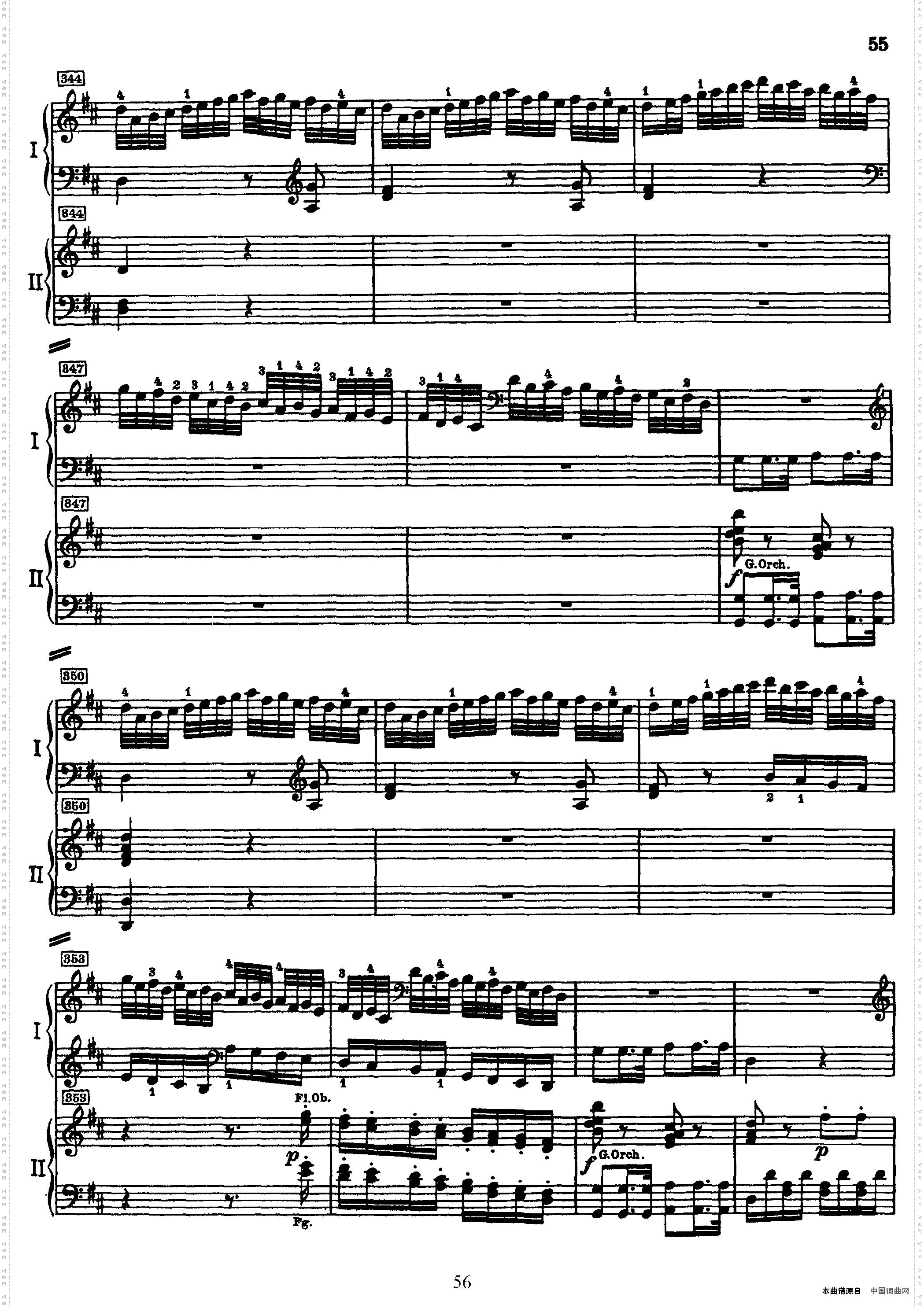 二十八部钢琴协奏曲No·26P46-56_二十八部钢琴协奏曲 No·26P46-56