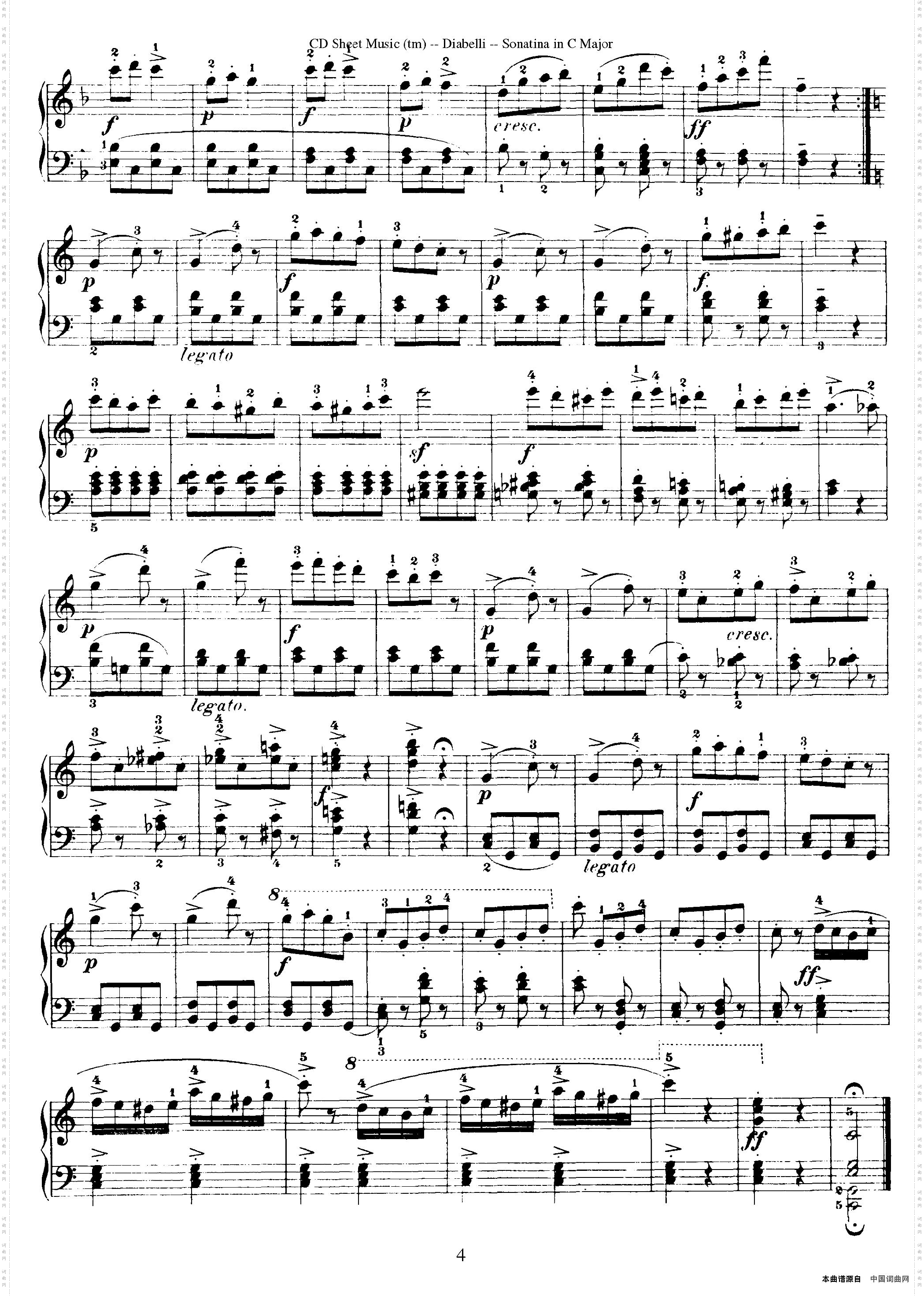 7PianoSonatinasOp·1687首钢琴小奏鸣曲No·3_7 Piano Sonatinas Op·1687首钢琴小奏鸣曲 No·3
