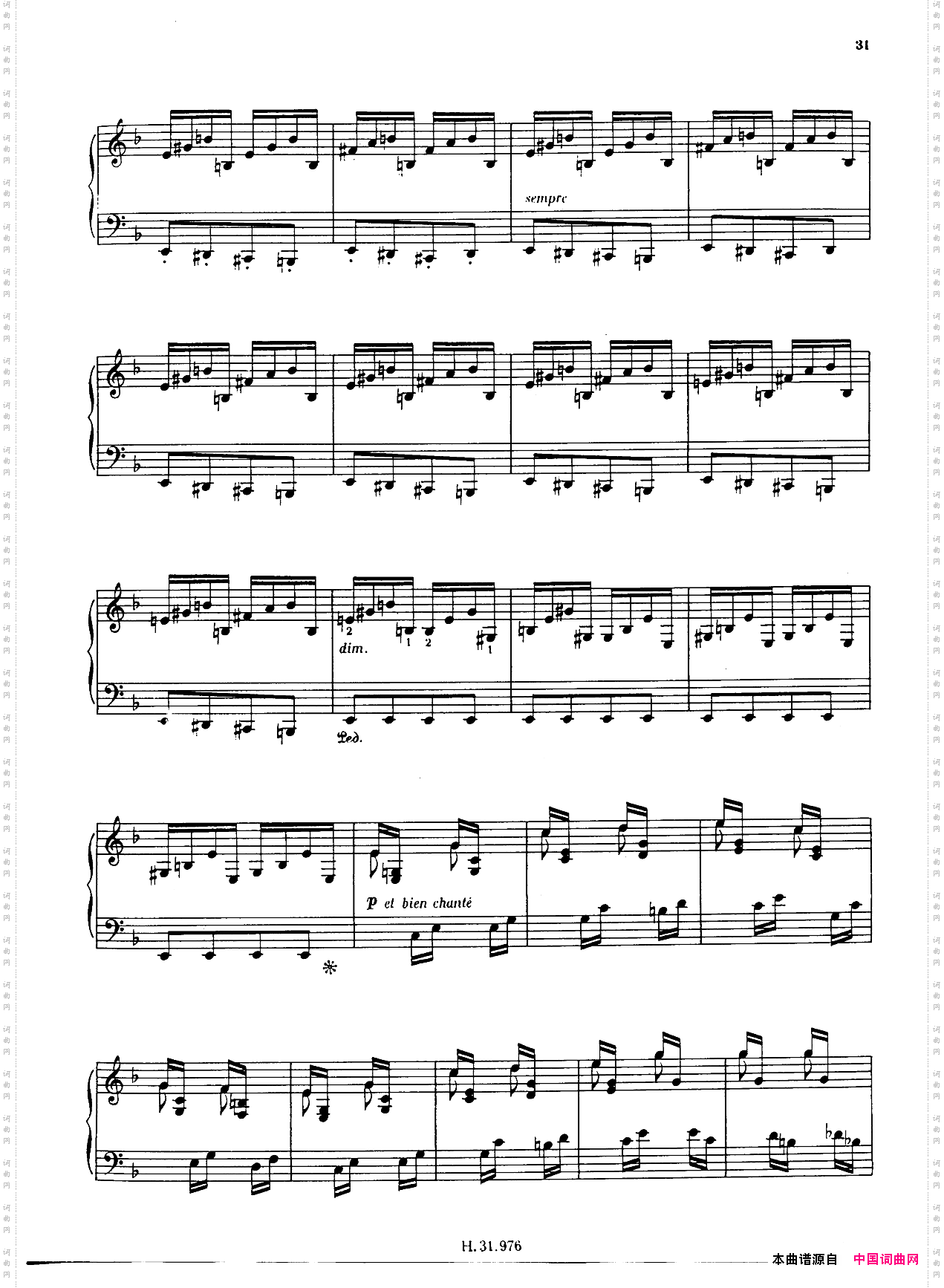 LechemindeferOp·27d小调练习曲·铁路_Le chemin de fer Op·27d小调练习曲·铁路