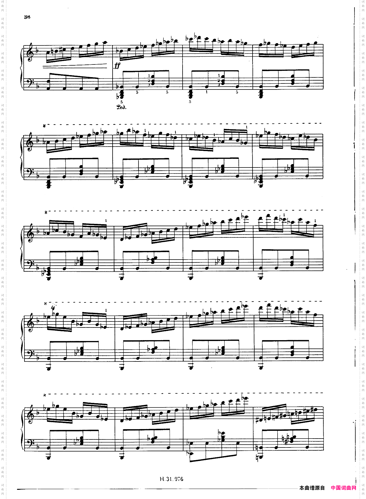 LechemindeferOp·27d小调练习曲·铁路_Le chemin de fer Op·27d小调练习曲·铁路