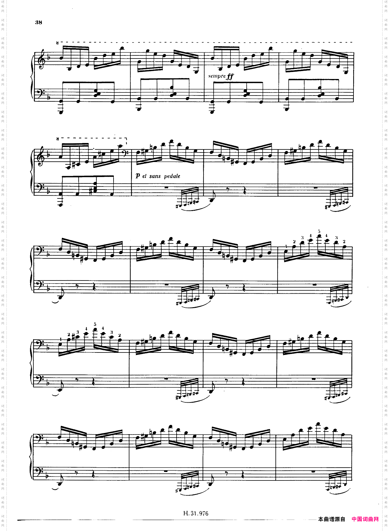 LechemindeferOp·27d小调练习曲·铁路_Le chemin de fer Op·27d小调练习曲·铁路